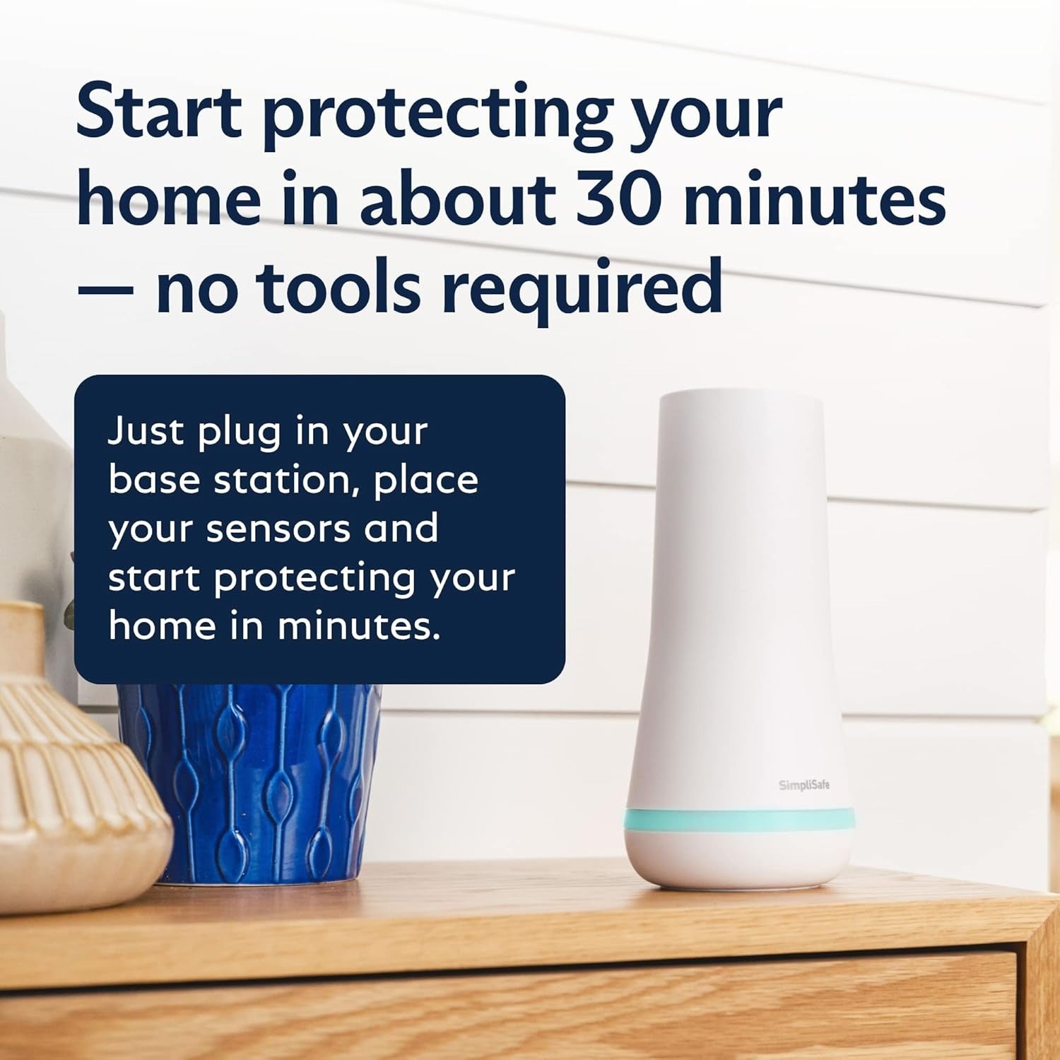 SimpliSafe 8-pc Whole Home HD Security System