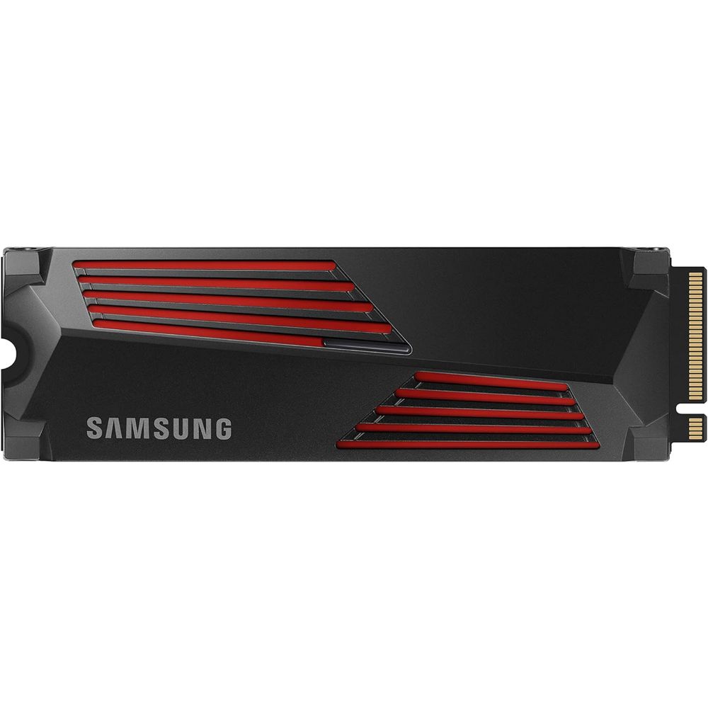 Samsung MZ-V9P1T0GW 990 PRO w/ Heatsink SSD 1TB PCIe 4.0 M.2 Internal Solid State Hard Drive