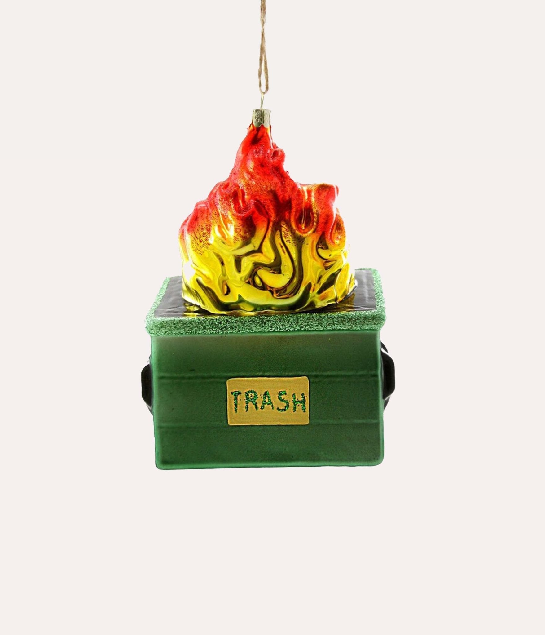 Cody Foster Dumpster Fire Ornament