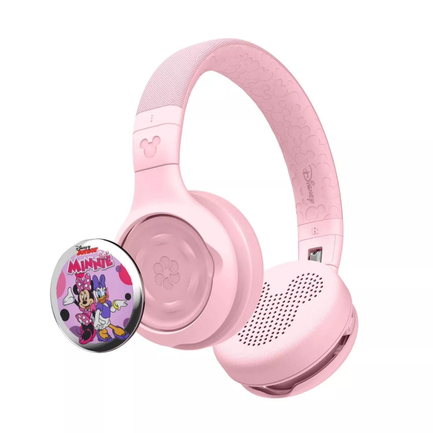 StoryPhones Disney Storytelling Bluetooth Wireless Headphones Minnie Mouse - Rose Pink