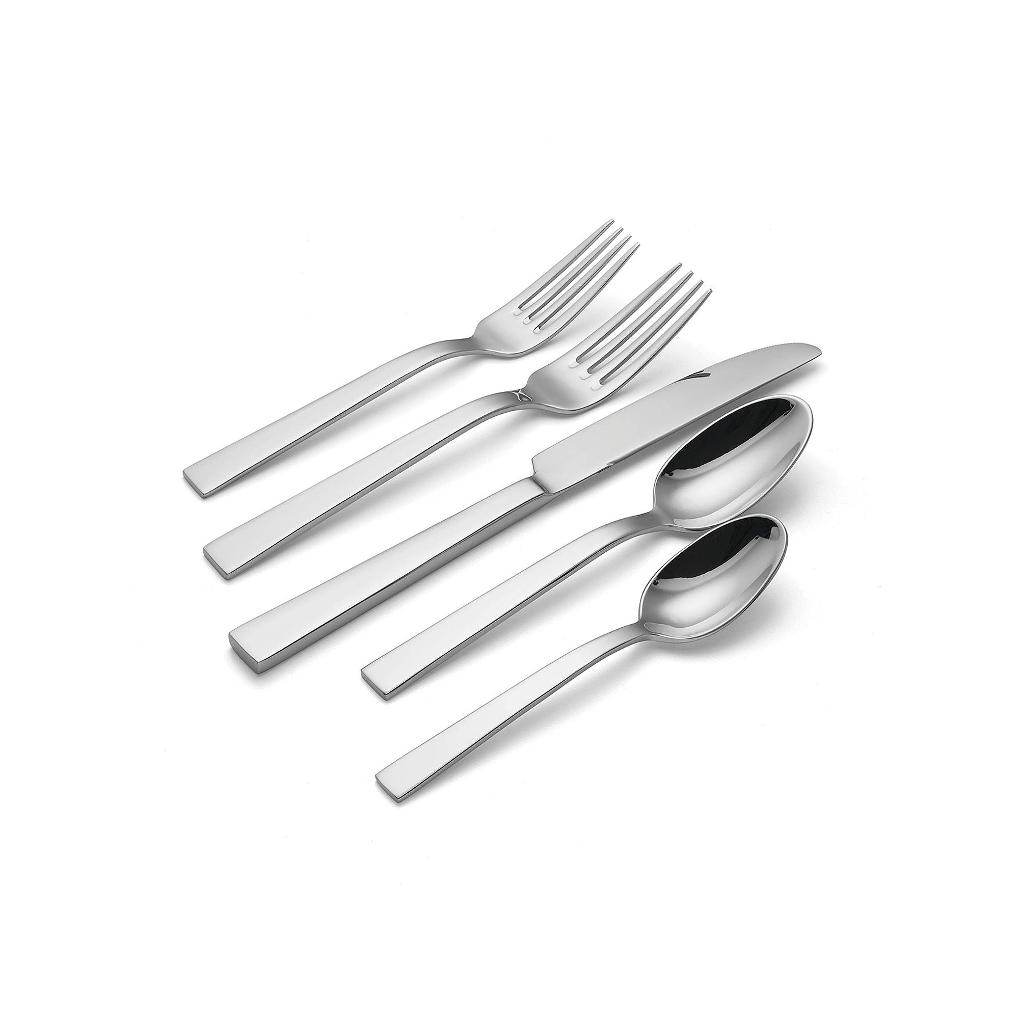 Oneida Aero 20-Pc. 18/10 Stainless Steel Flatware Set - METALLIC ONE SIZE