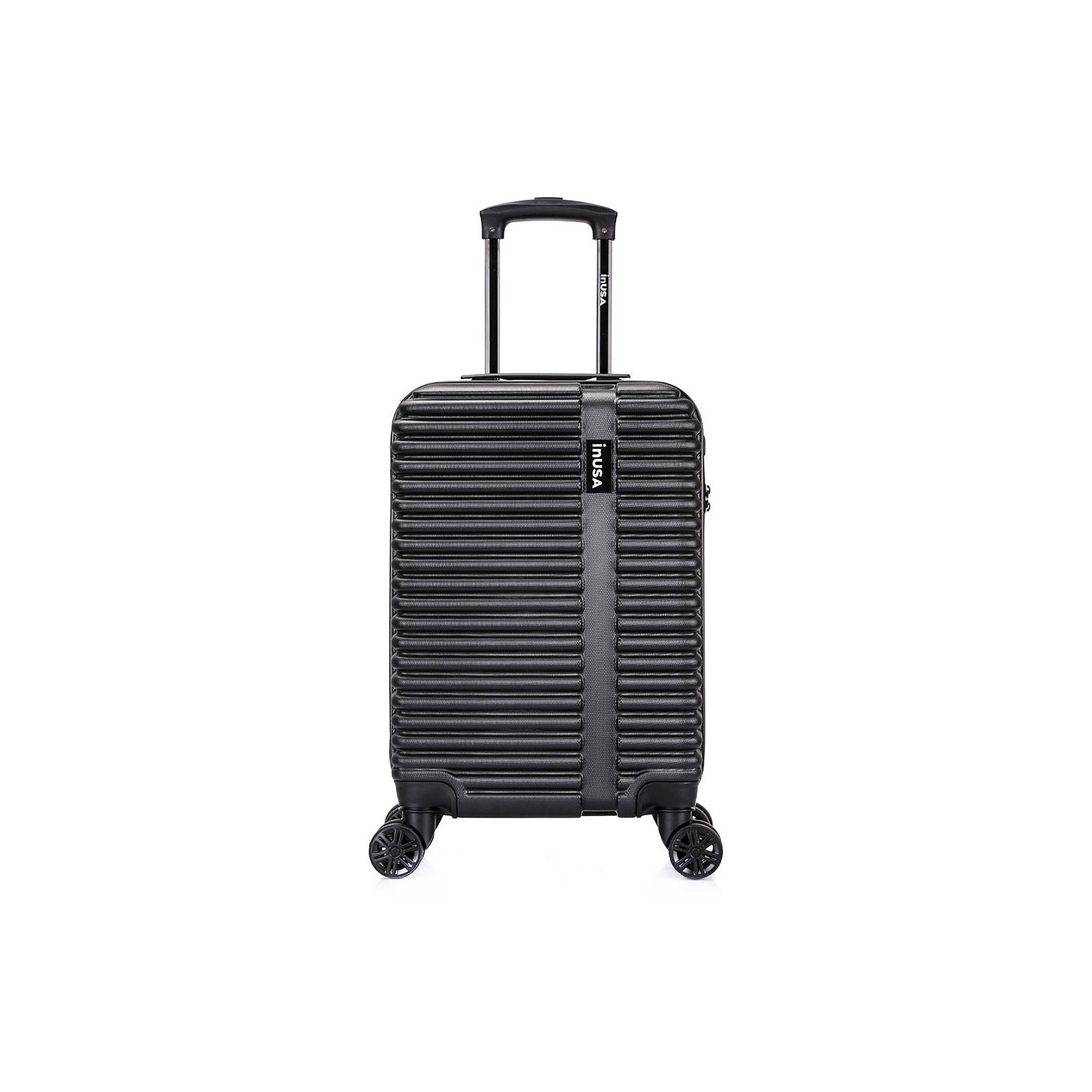 Inusa Ally Hardside 20 Carry-On Luggage - BLACK ONE SIZE