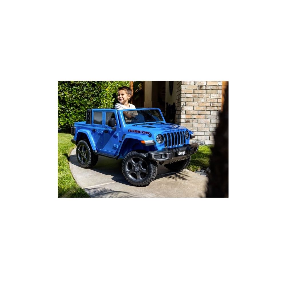 Jeep HYP-J12-1212 Toys 12 volt Jeep Gladiator Battery Powered Ride On Vehicle, Blue