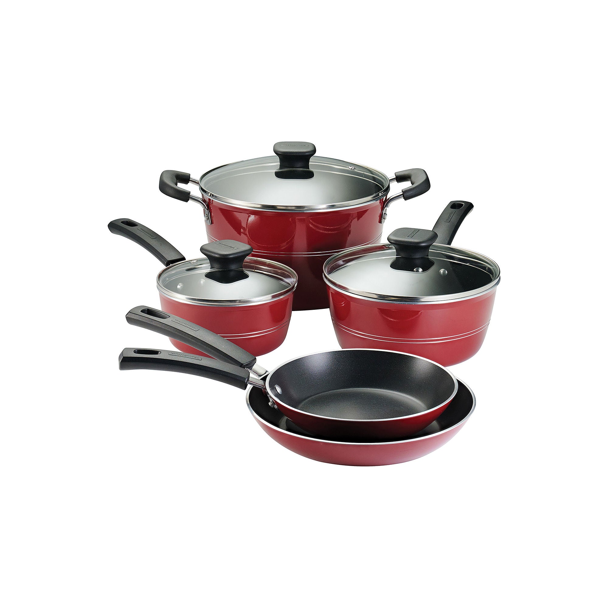 Tramontina 8-Pc. Cookware Set - RASPBERRY ONE SIZE