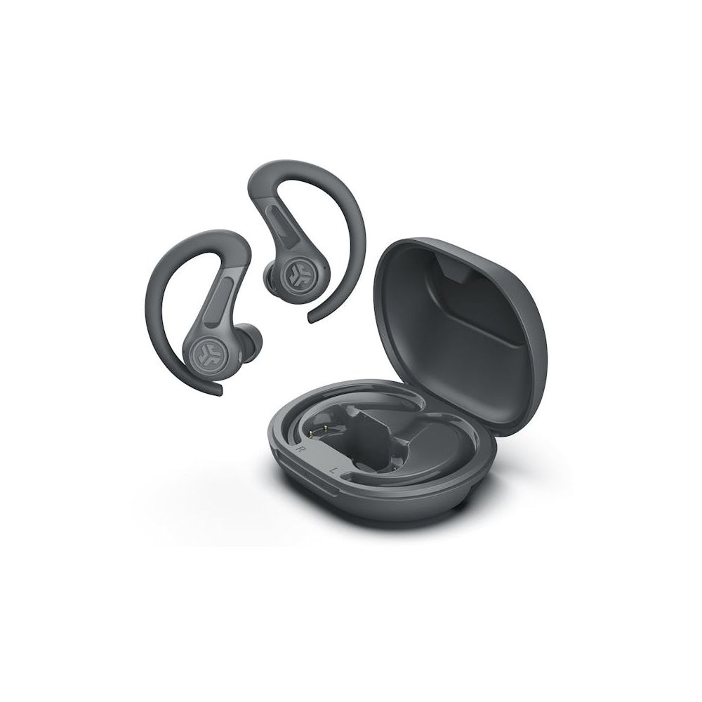 Jlab EBJBSPTANCRGPH84 JBuds Sport ANC 4 True Wireless Earbuds, Graphite