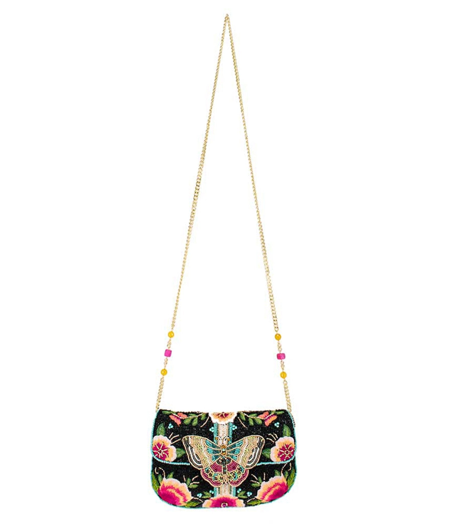 Mary Frances Dream Chaser Beaded Crossbody Clutch