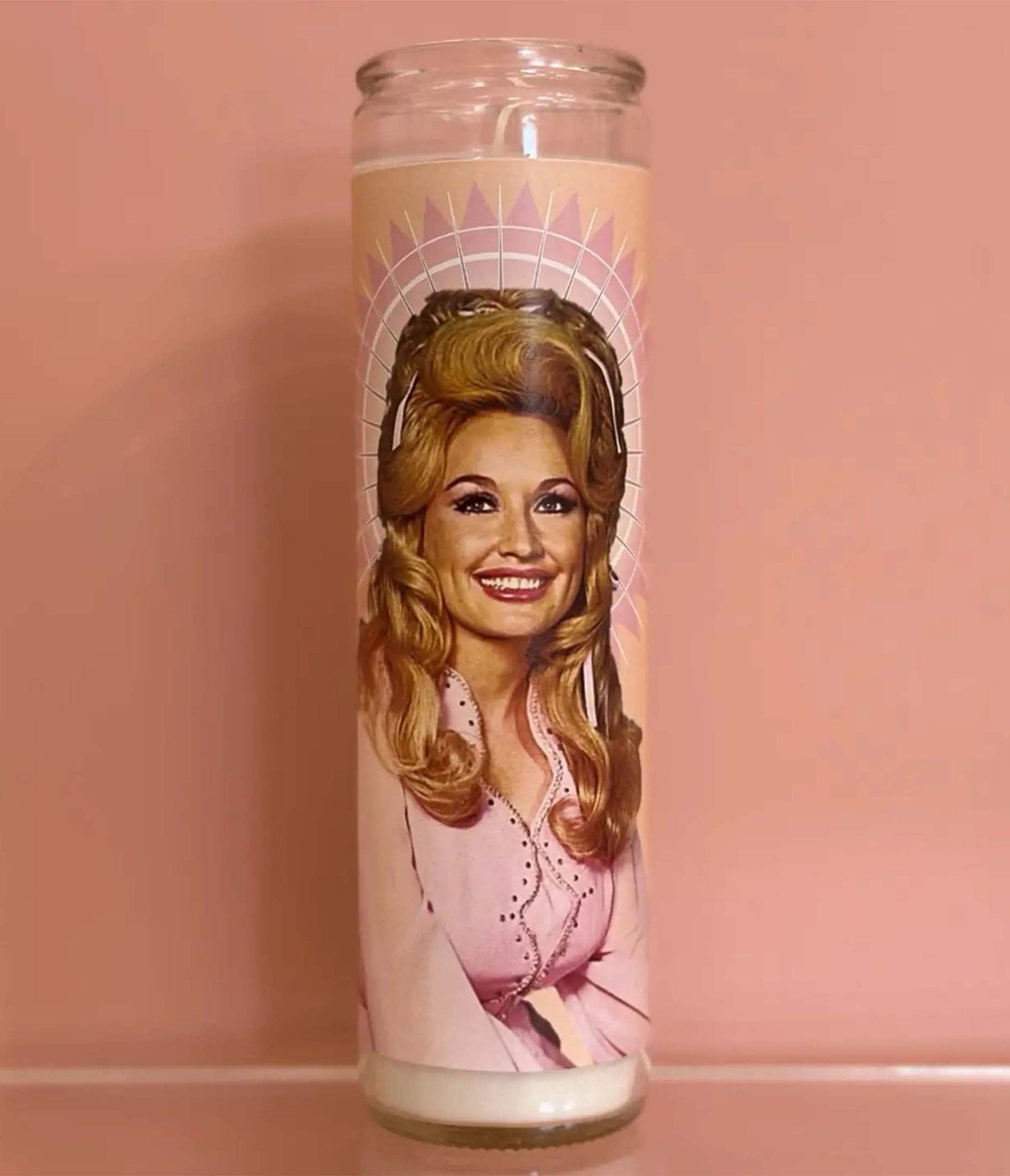 Dolly Queen of Country Prayer Candle