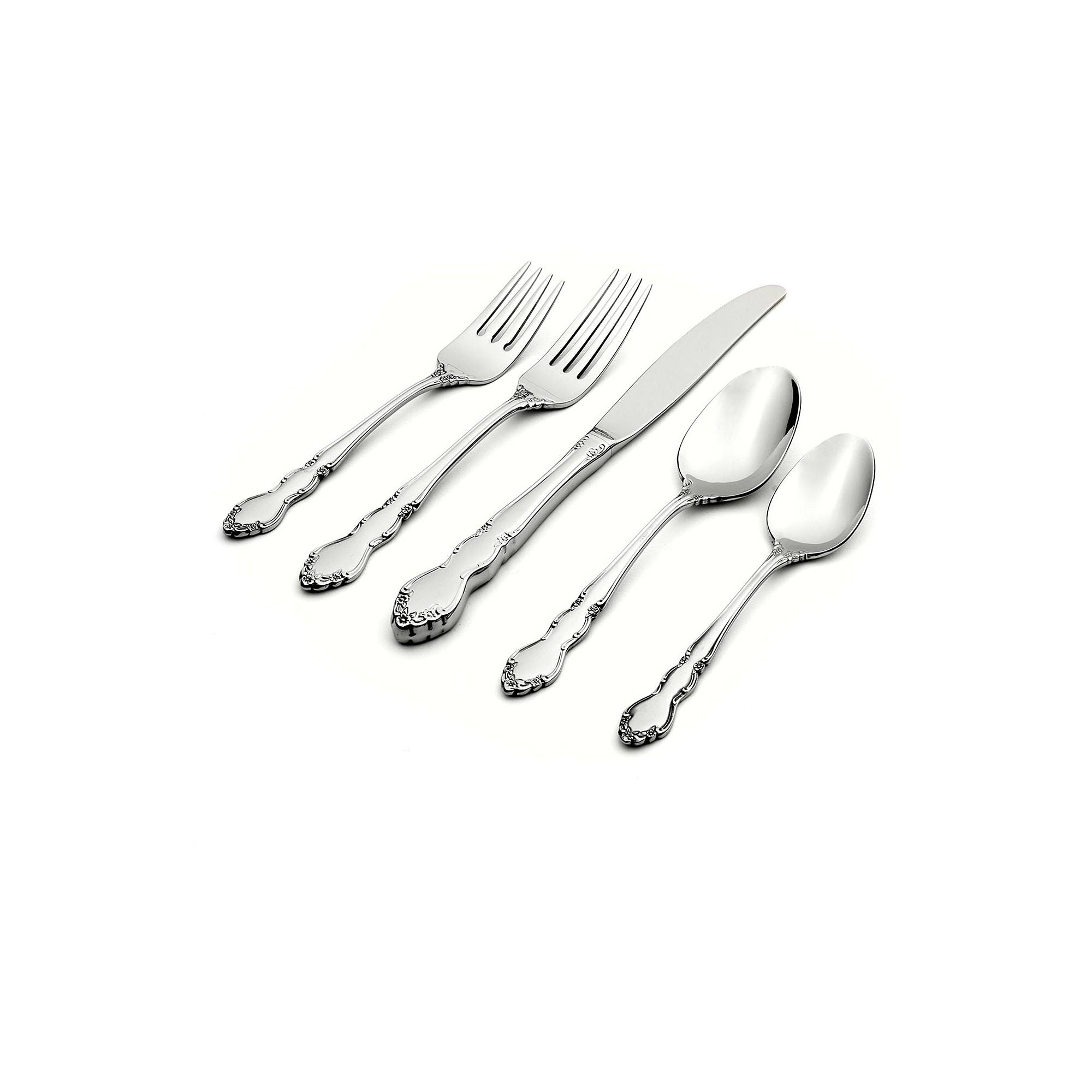 Oneida Dover 5-Pc. 18/10 Stainless Steel Flatware Set - METALLIC ONE SIZE