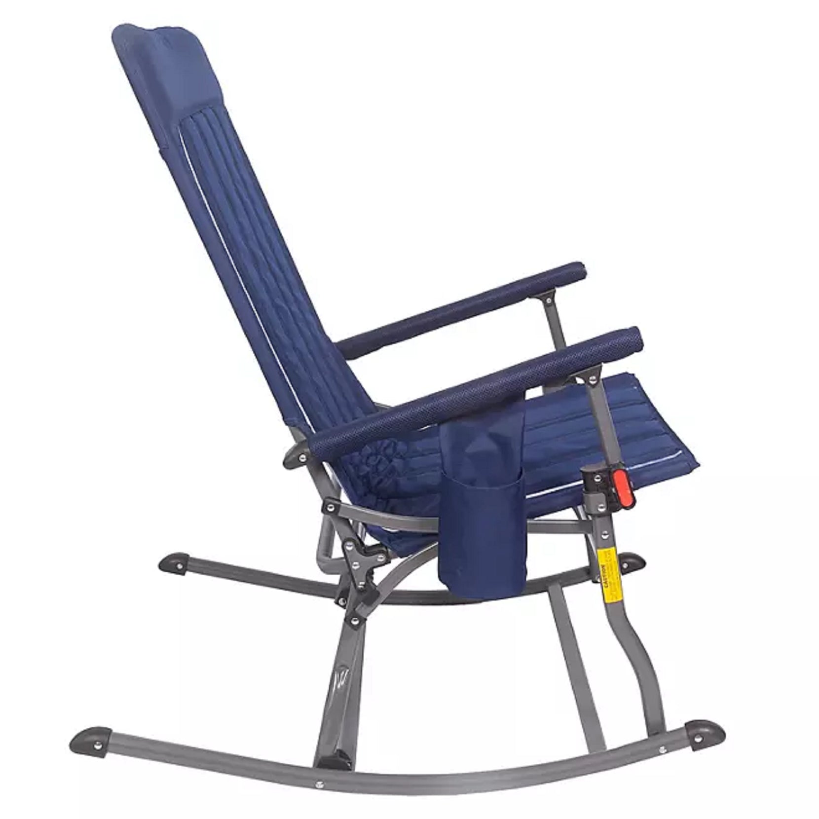 Portable Folding Rocking Chair, Deep Cobalt