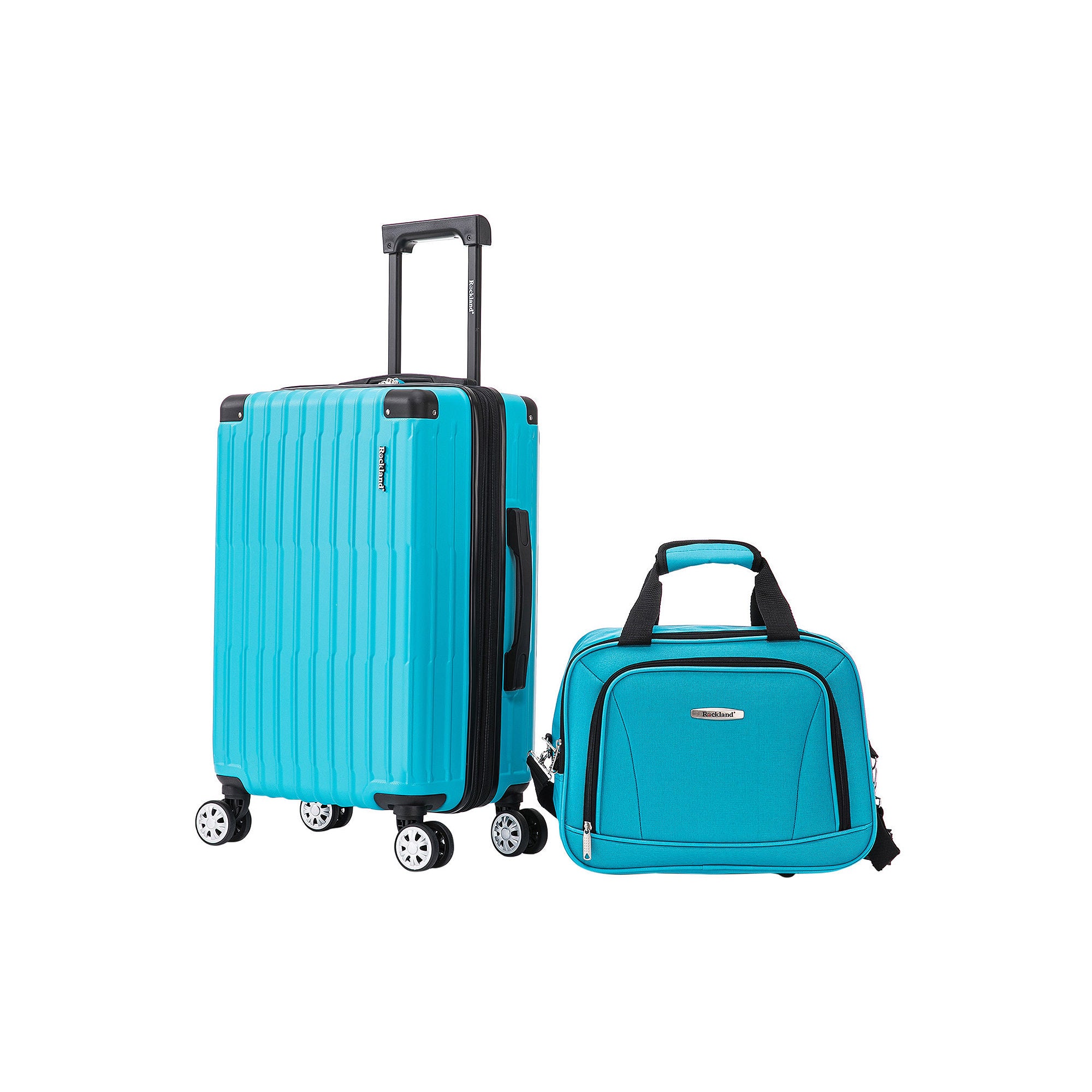 Rockland Napa Valley 2-Pc. Hardside Lightweight Luggage Set - TURQUOISE ONE SIZE