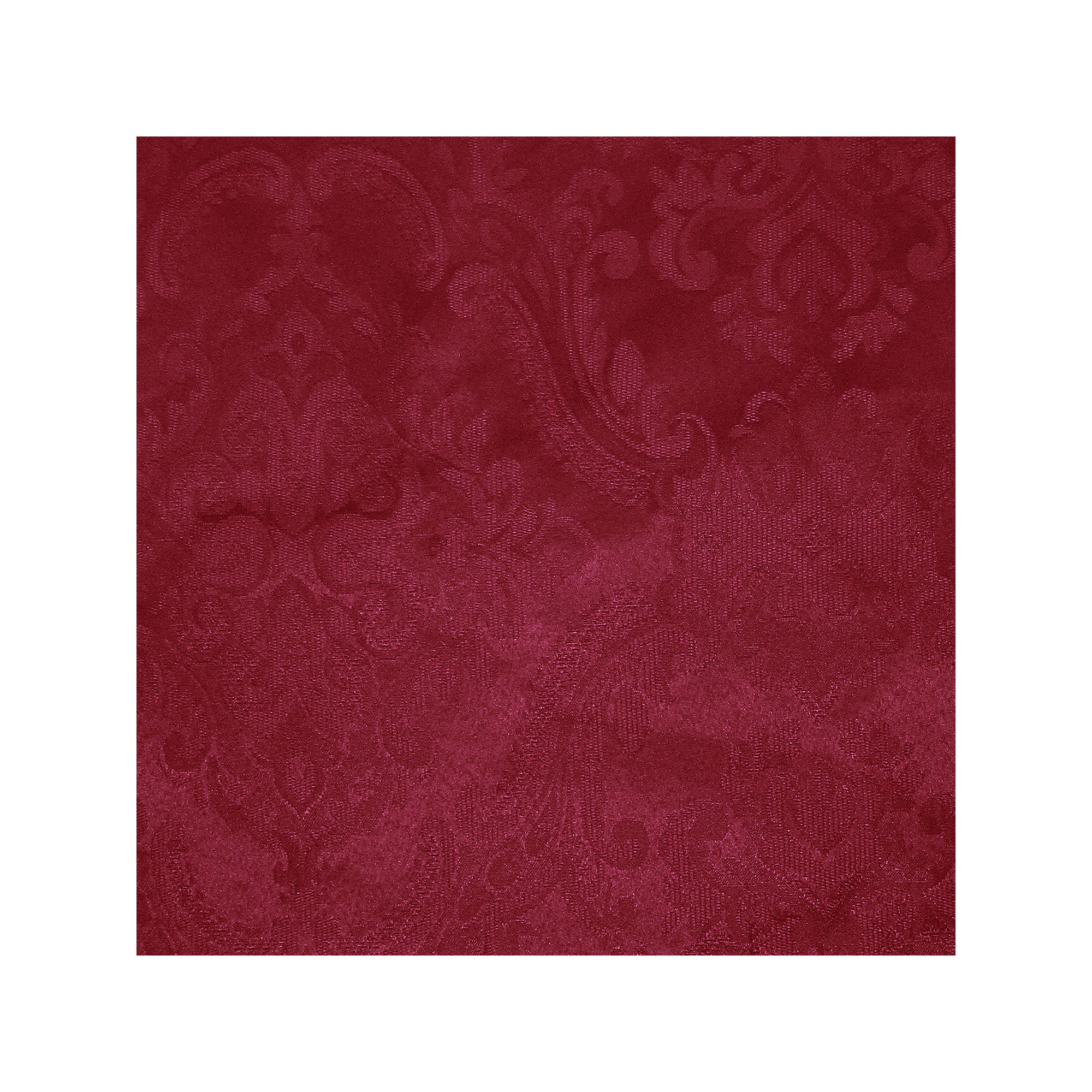 Elrene Home Fashions Caiden Elegance Tablecloth - CRANBERRY ONE SIZE