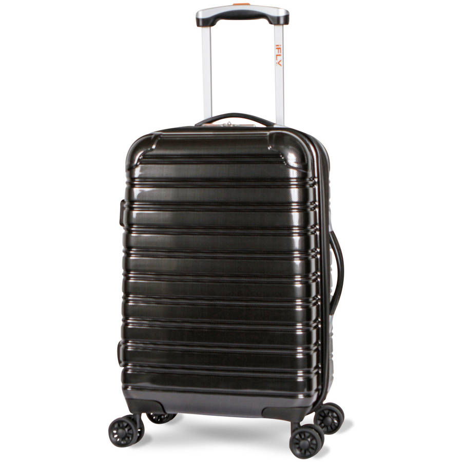 iFly 9-H4049FT-20 Hard Sided Carry On Luggage Fibertech 20, Black