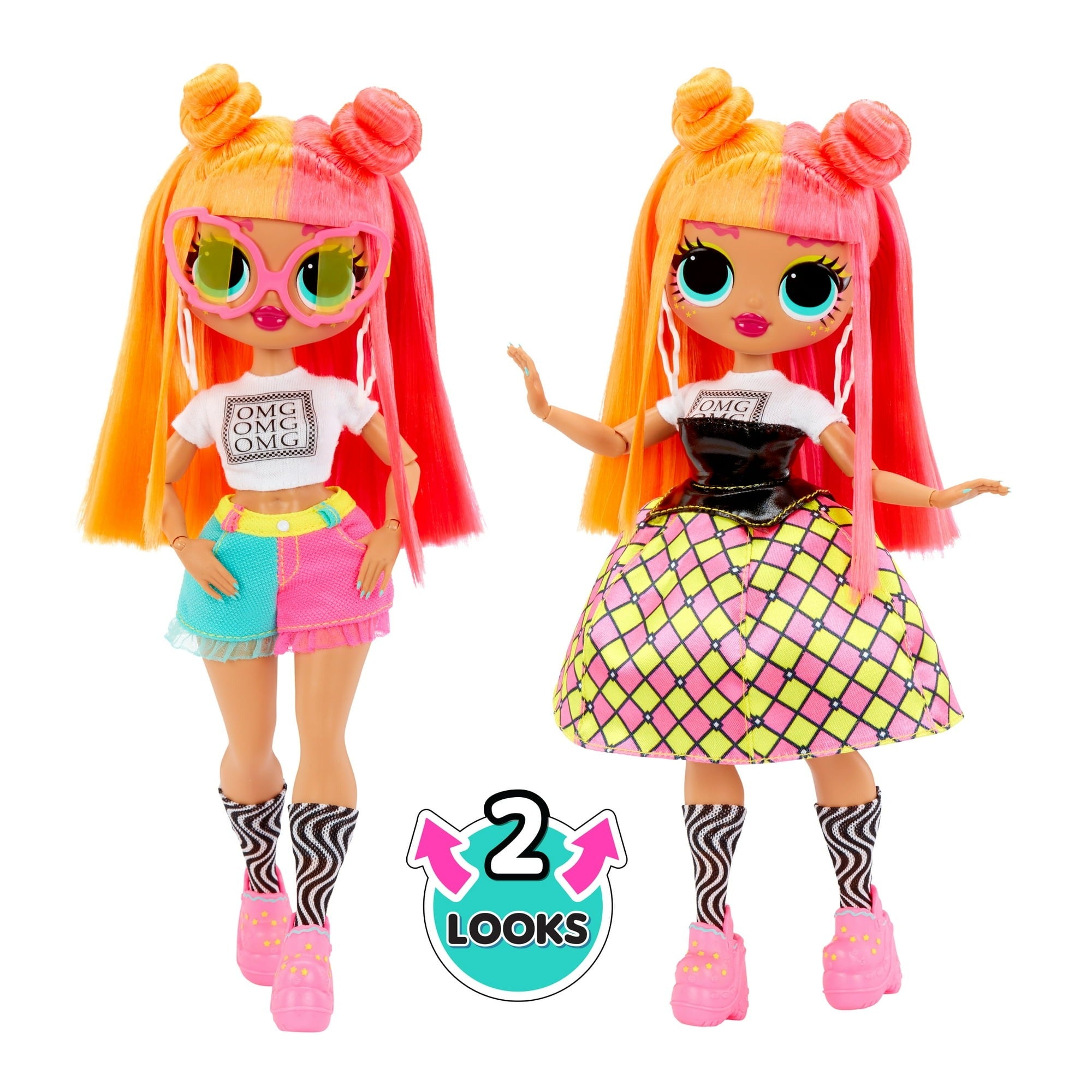 MGA Entertainment 591580 LOL Surprise OMG Neonlicious Fashion Doll w/Fashions Accessories