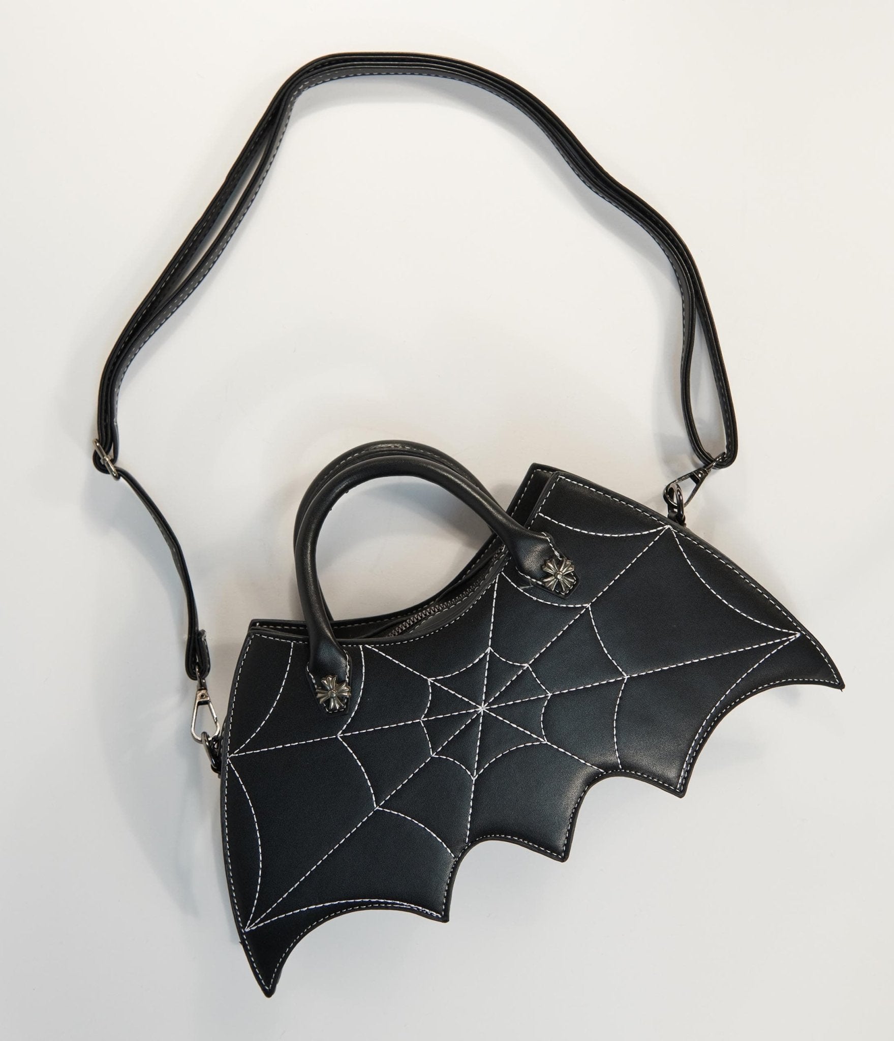 Unique Vintage Black Bat Purse