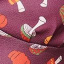 Smak Parlour Purple Pumpkin & Mushrooms Feelin Groovy Crop Top