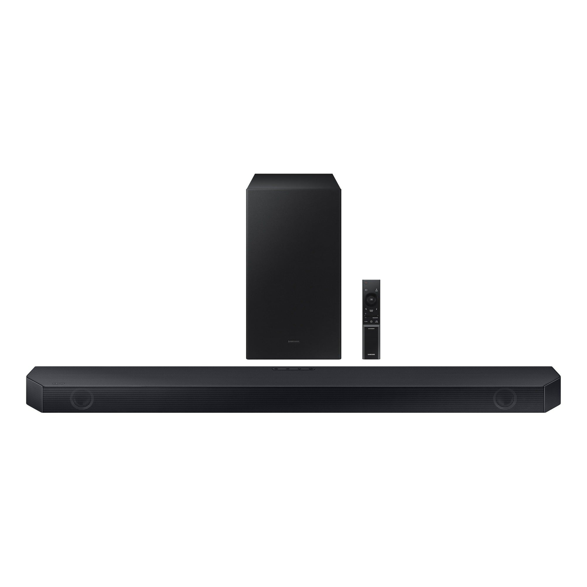 Samsung HW-Q60C/ZA Q-Series 3.1ch Dolby Atmos Soundbar w/ Q-Symphony, Titan Black