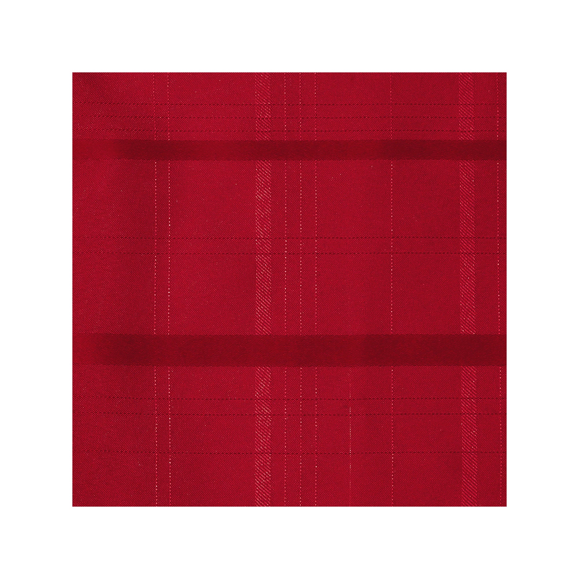 Elrene Home Fashions Elegance Plaid Jacquard Tablecloth - POINSETTIA RED ONE SIZE