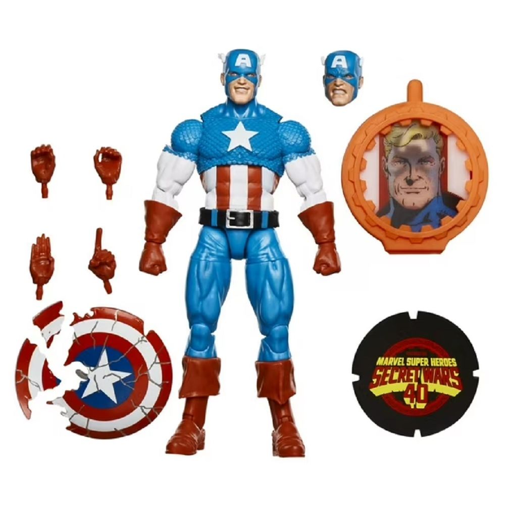 Hasbro G0781 Marvel Legends Series Secret Wars Captain America