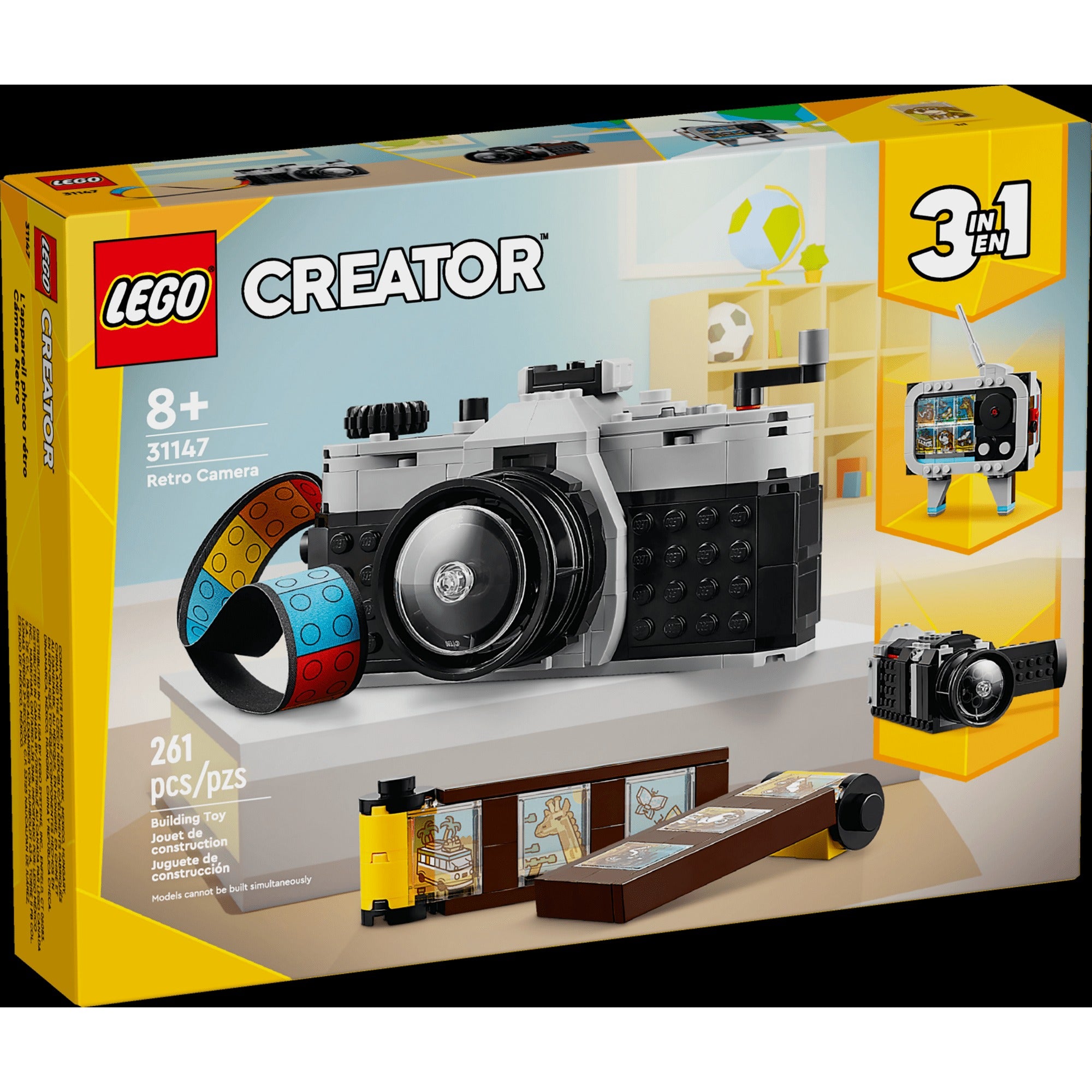 LEGO Creator 3 in 1 Retro Building Camera Toy