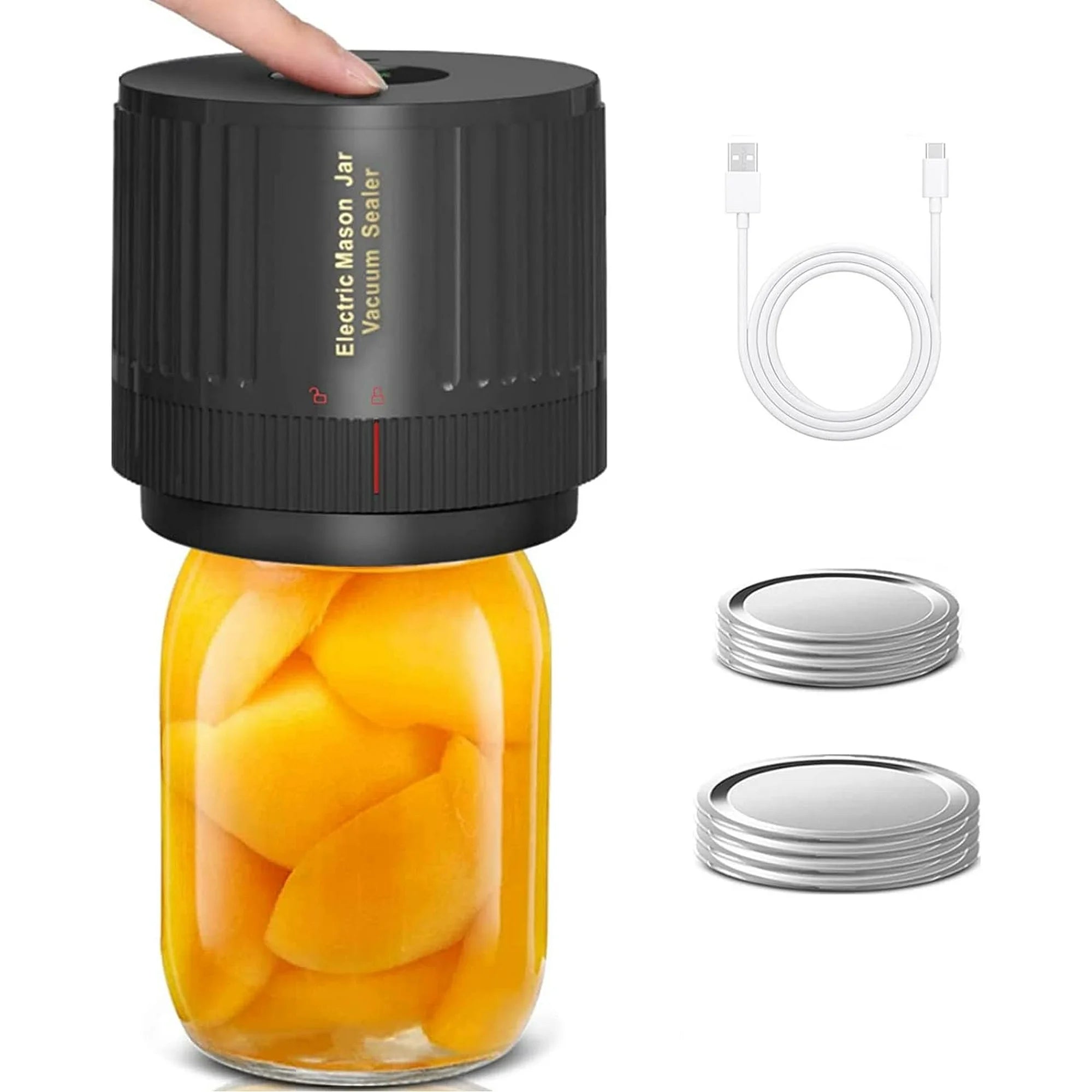 Aartvark Tees Electric Mason Jar Vacuum Sealer