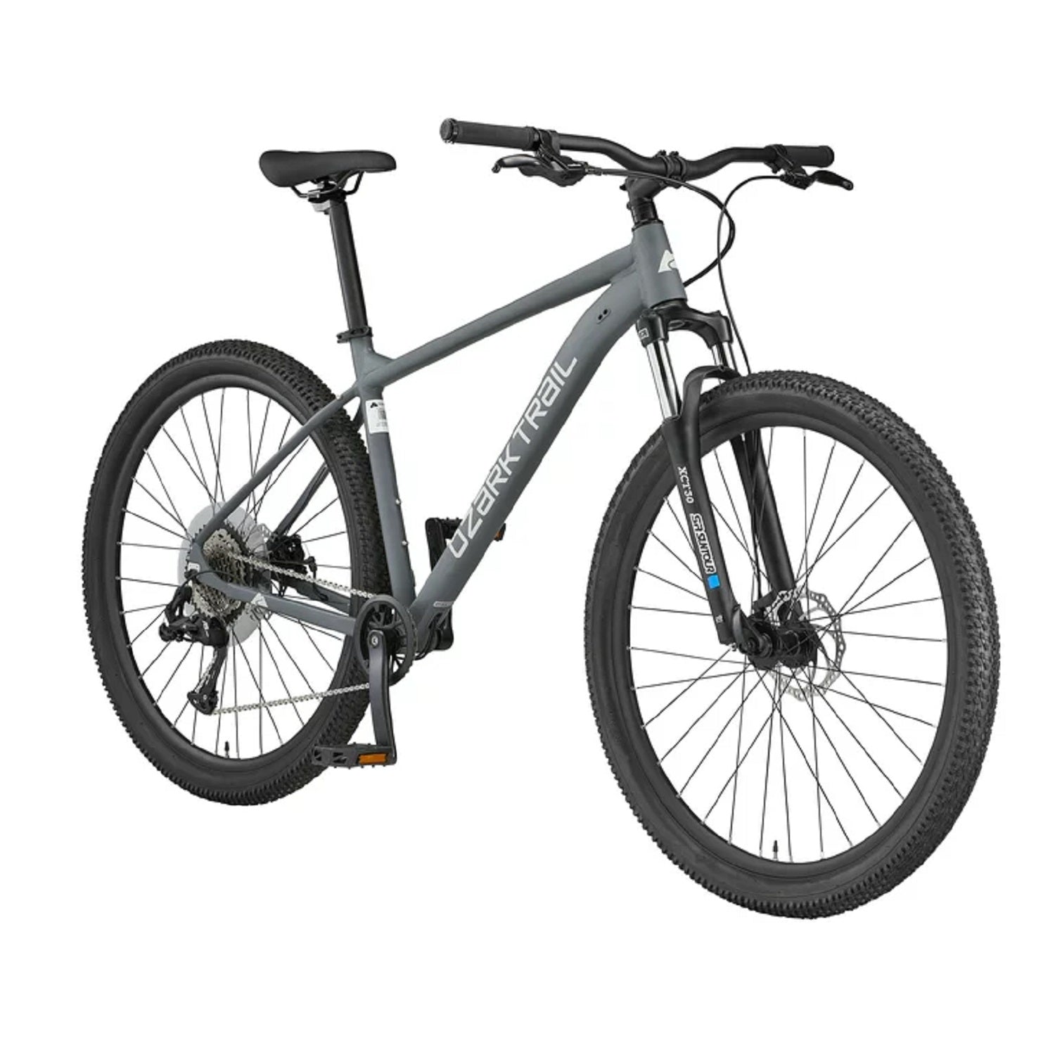 Ozark Trail 29 Ridge Mountain Bike, Large Frame, Gray