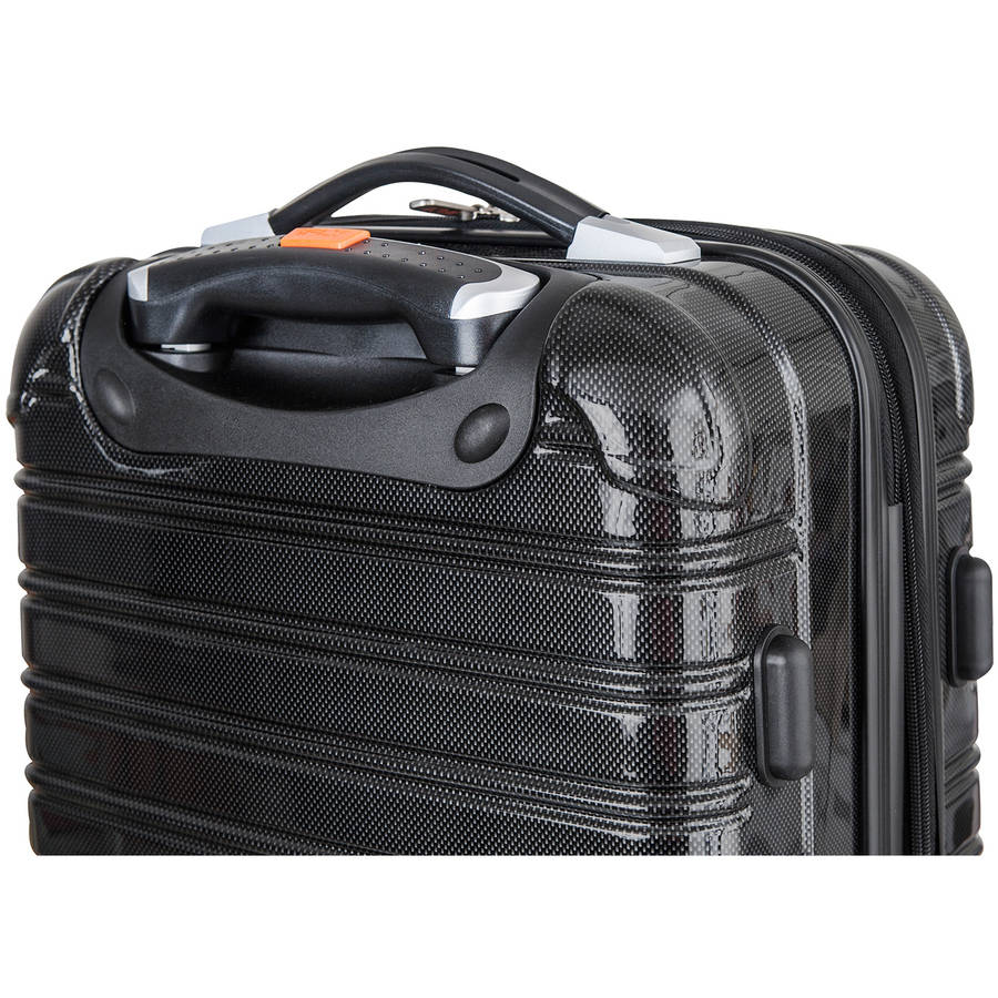 iFly 9-H4049FT-20 Hard Sided Carry On Luggage Fibertech 20, Black