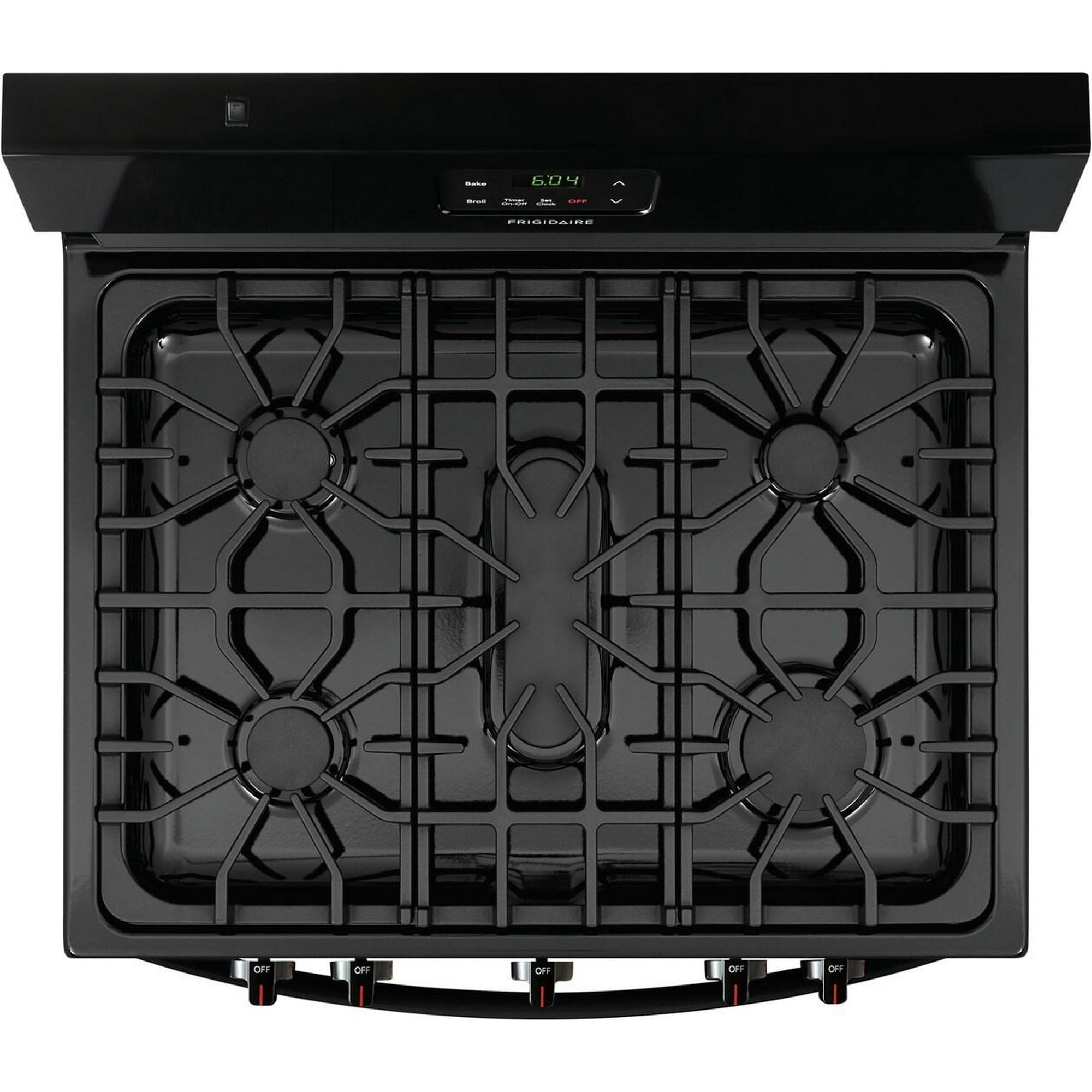 Frigidaire FCRG3052AB 5.0 Cu. Ft. Freestanding Gas Range, Black