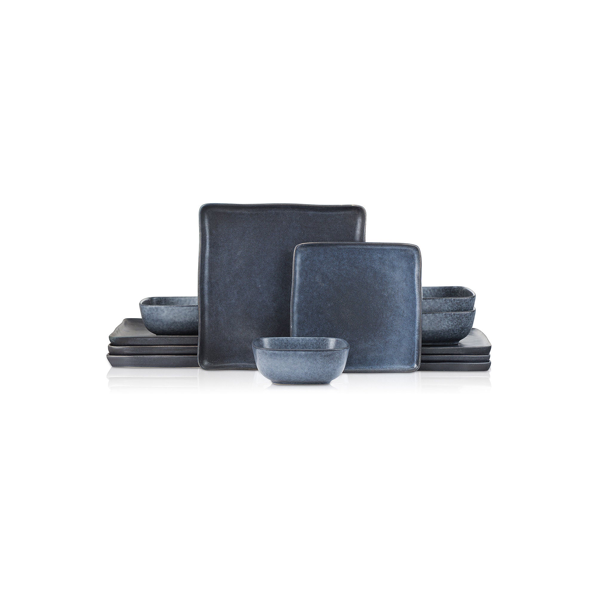 Stone + Lain Jonny 12 Piece Dinnerware Set - BLUE ONE SIZE