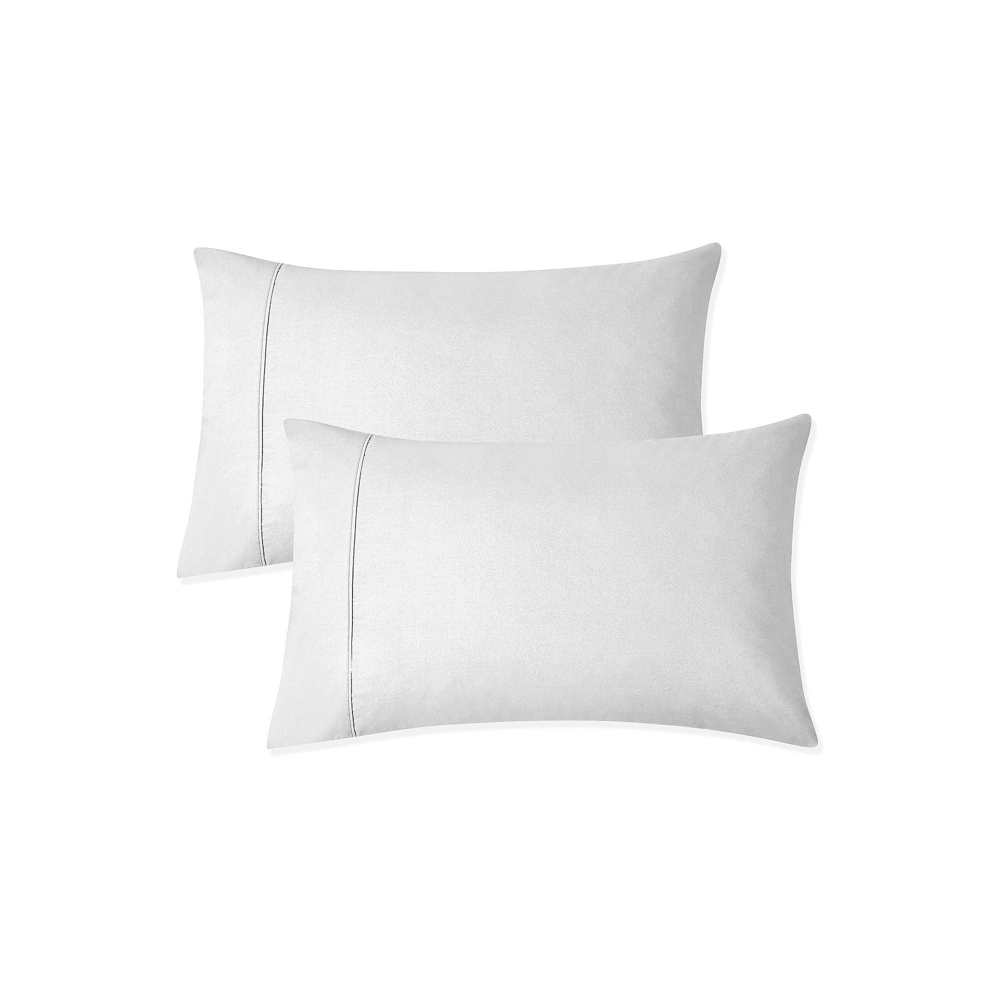 Grand State Hotel Collection Cotton Rich 6Pc 315Tc Wrinkle Resistant Pillowcases - White