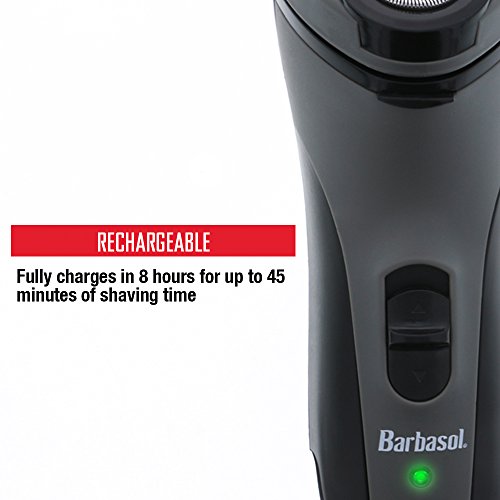 Barbasol CBR11002BLY Rotary Shaver - 1100 Series Rechargeable