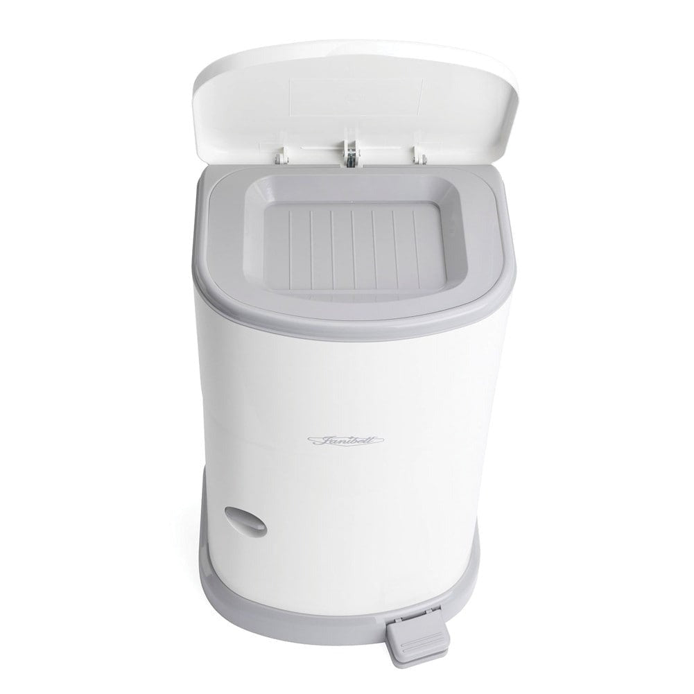 JANIBELL M280DA Adult Diaper Disposal Container: Akord Slim Receptacle - 7 Gallon Capacity