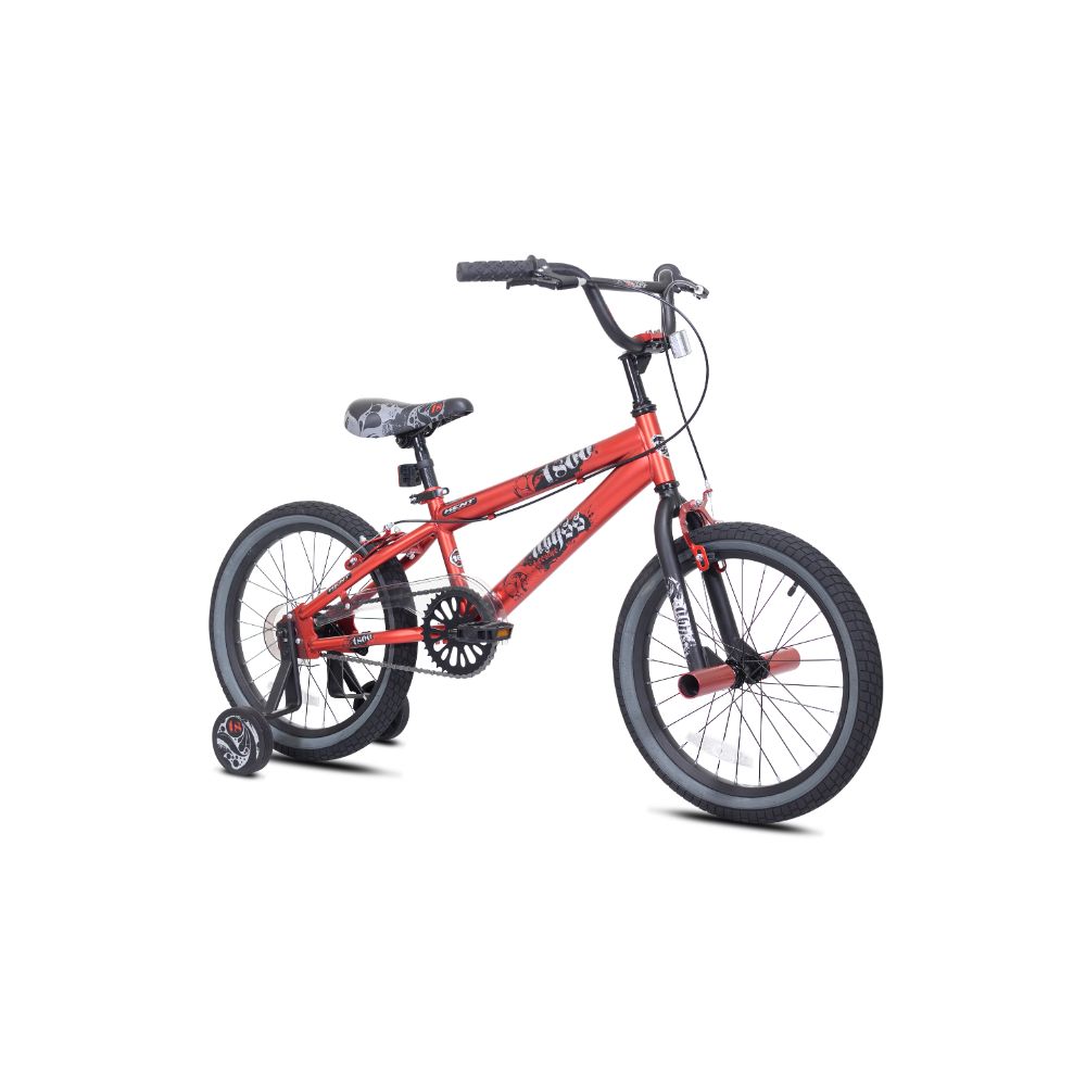 Kent Bicycles 01836 18 In. Abyss Boy's Freestyle BMX Bike, Red