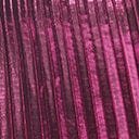 1970s Metallic Magenta Pleated Caftan