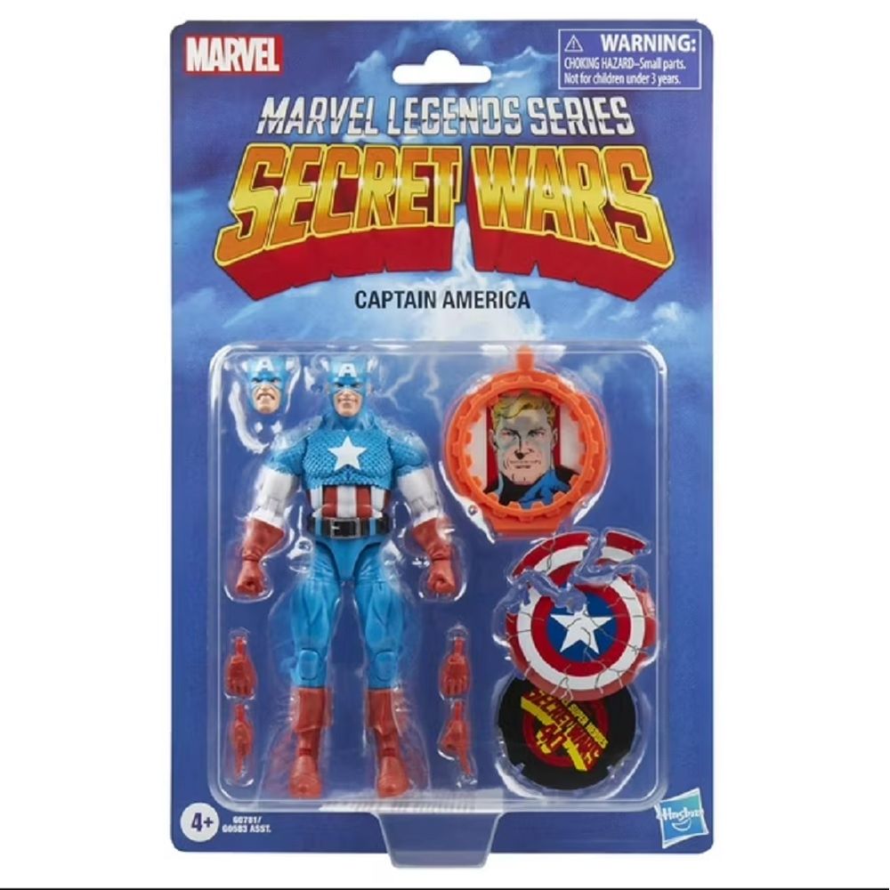 Hasbro G0781 Marvel Legends Series Secret Wars Captain America