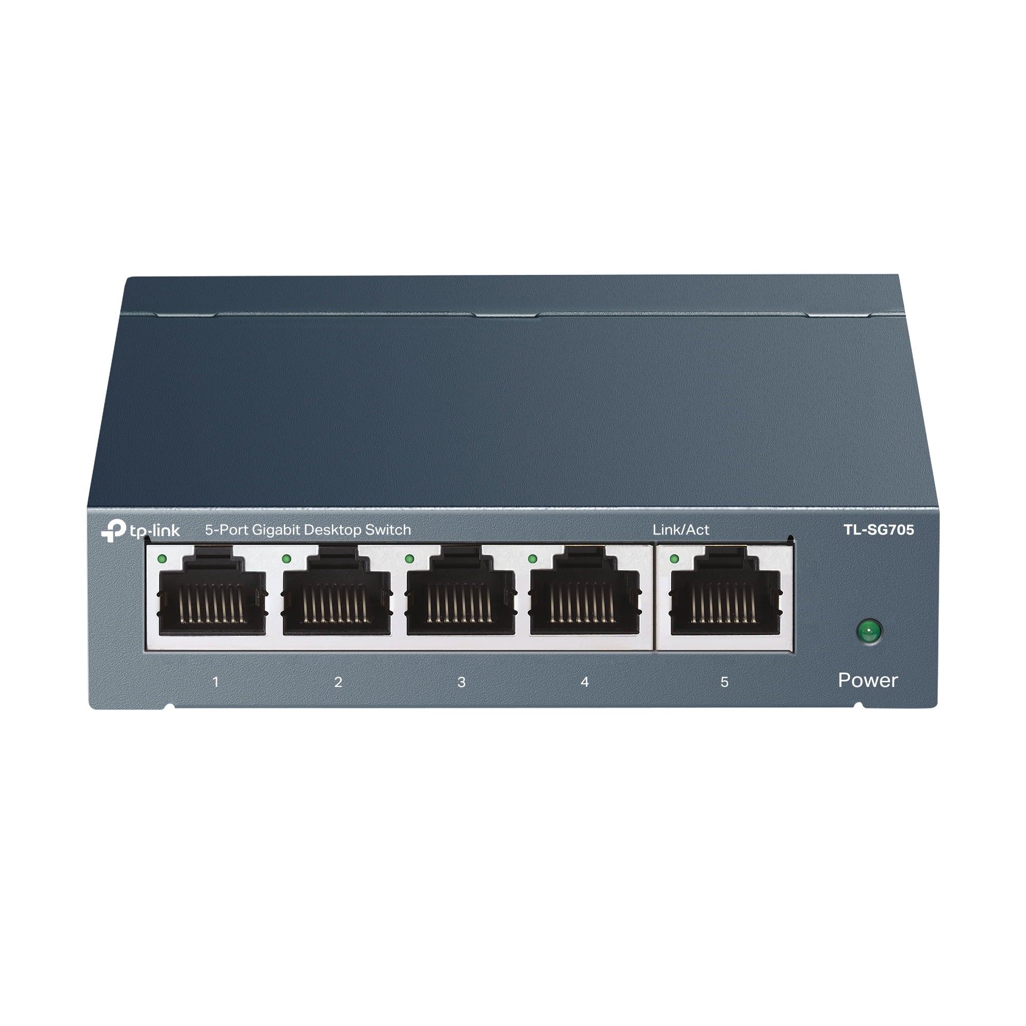 TP-Link TL-SG705 5-Port Gigabit Unmanaged Fan-less Switch In Durable Metal Casing