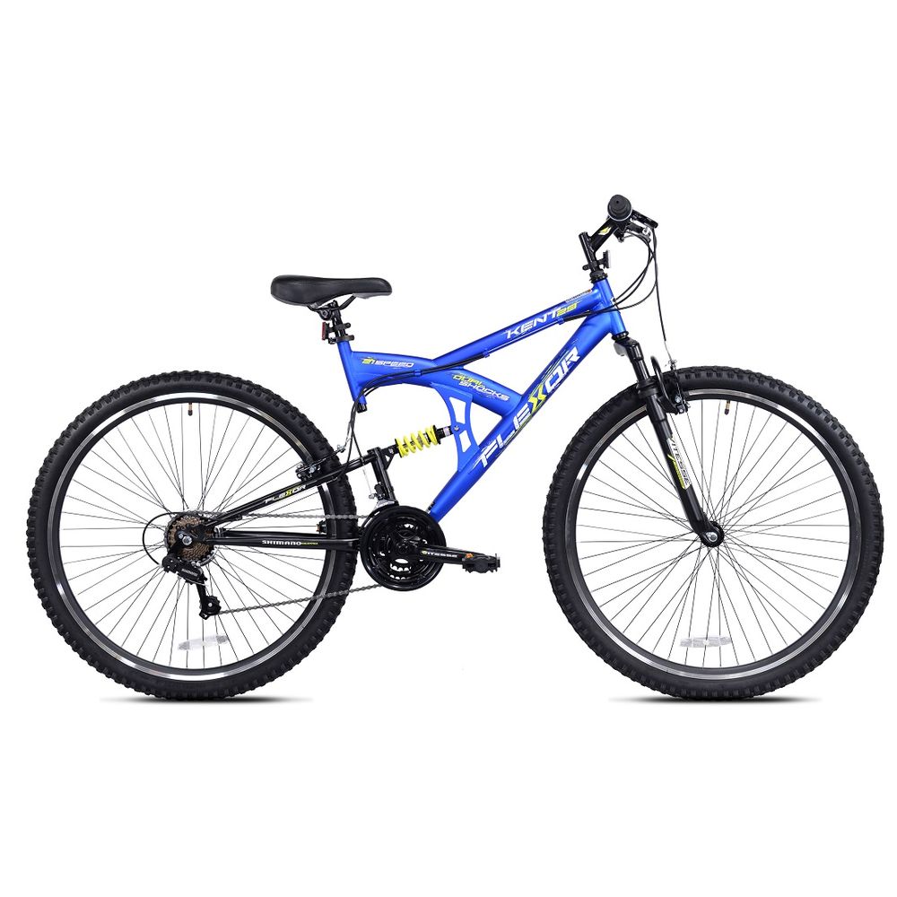 Kent 72952 29 Flexor Men's Bike with Dual Suspension, Blue