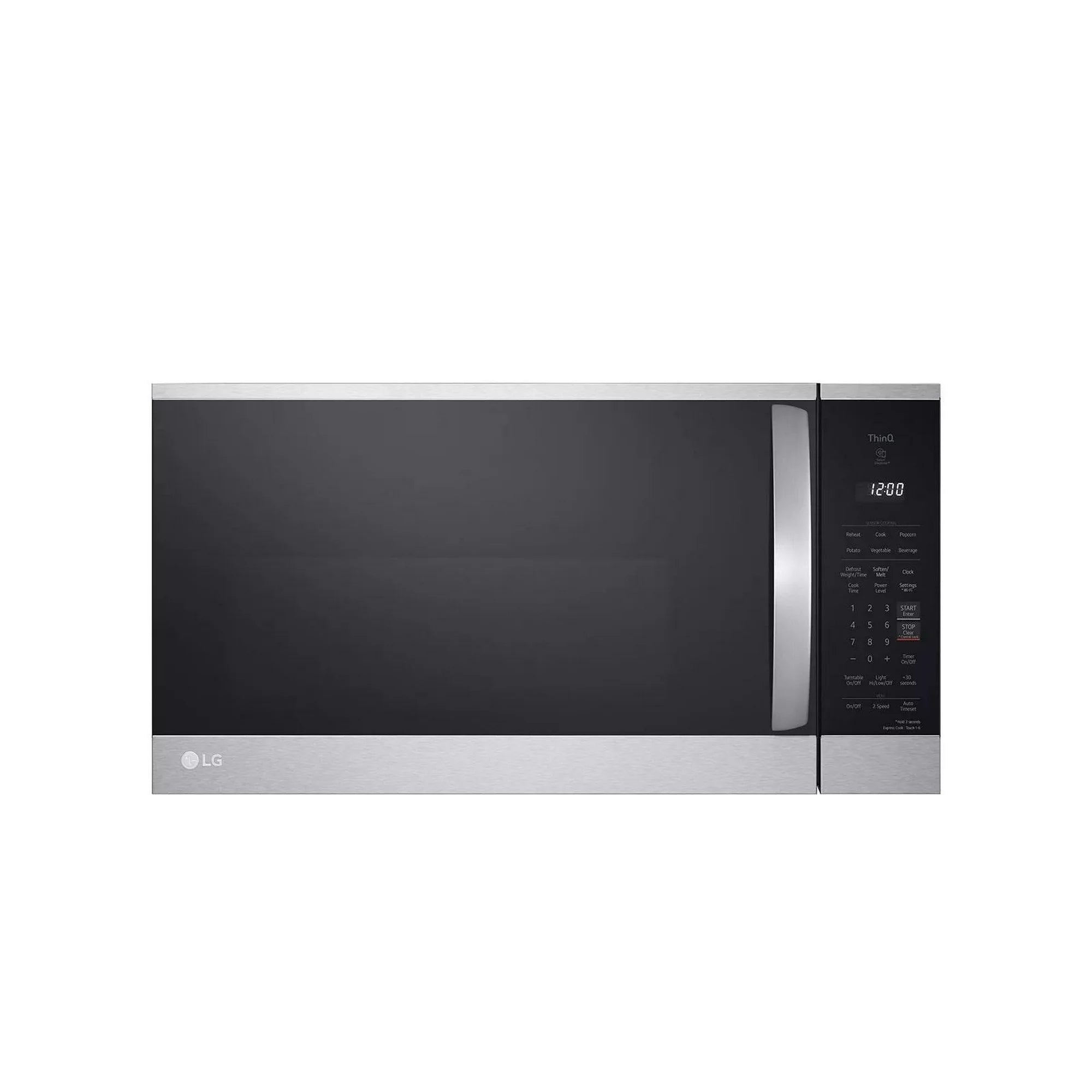 LG MVEM1825F 1.8 cu ft 47.60 lb Over-The-Range Microwave Oven, Stainless Finish