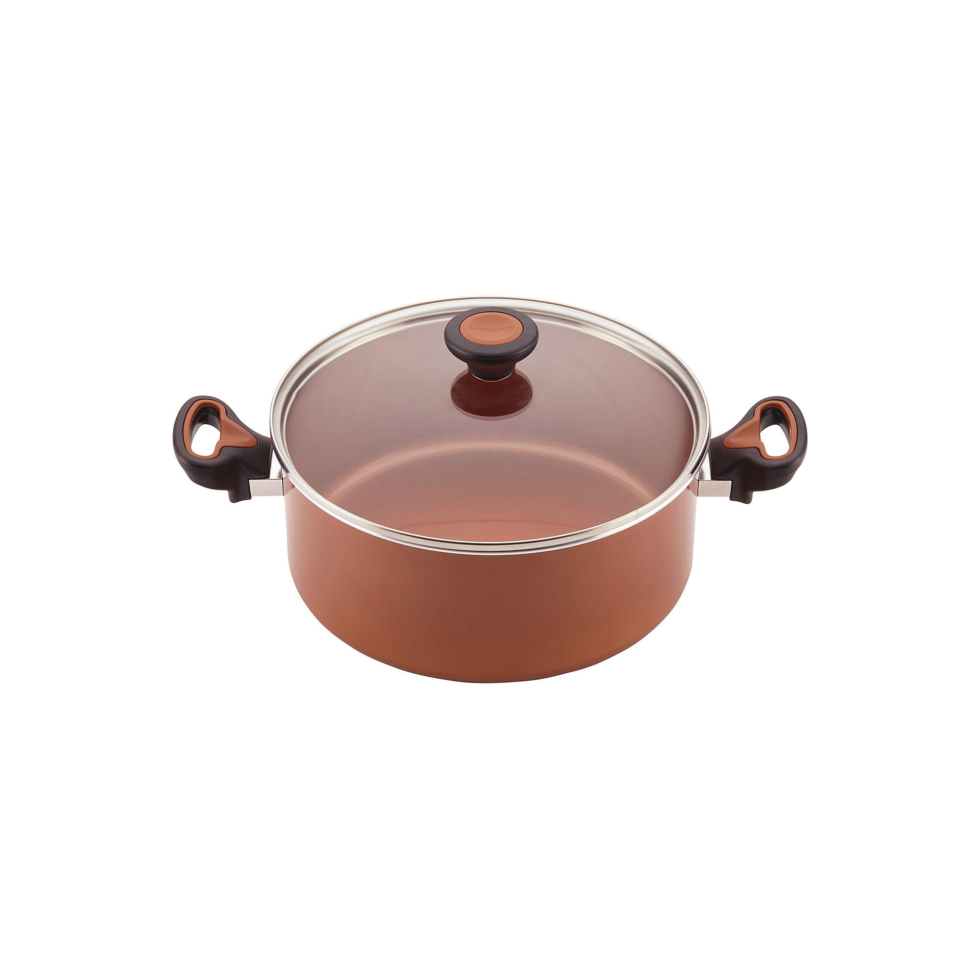 Farberware Glide 12-pc. Ceramic Non-Stick Cookware Set Copper