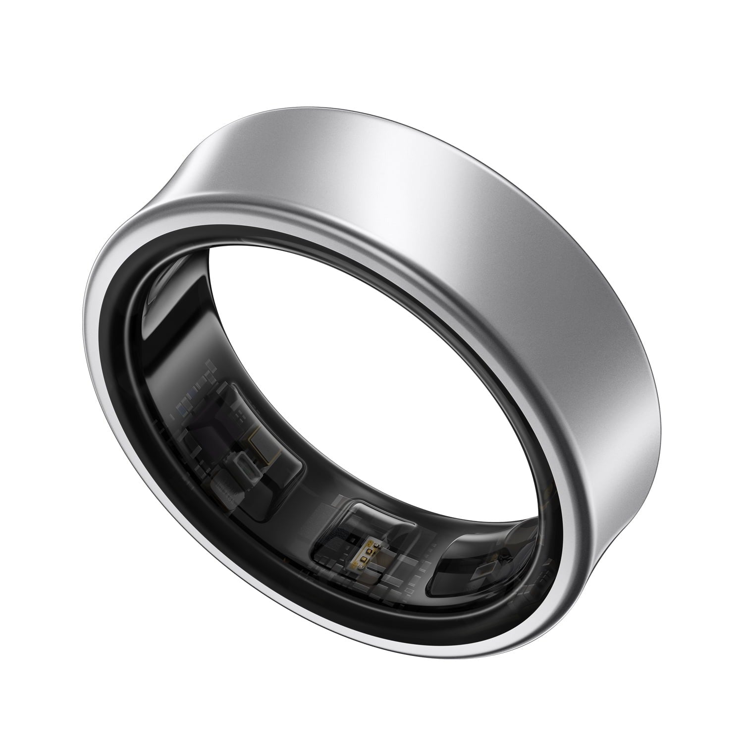 Samsung SM-Q509NZSWXAR Galaxy Ring, AI Smart Ring, Size 9, Titanium Silver