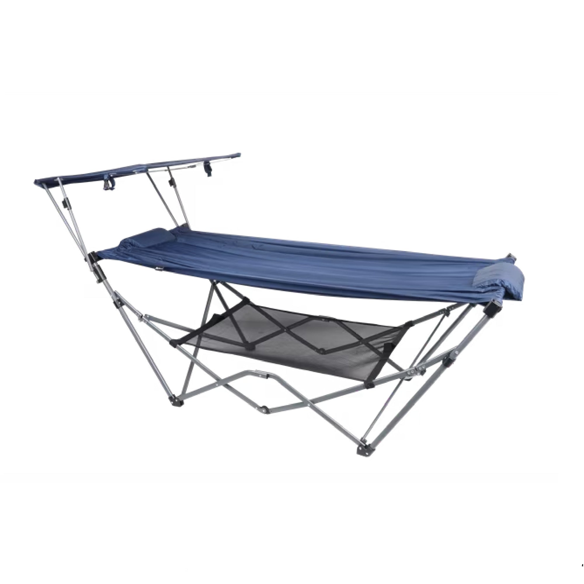 Ozark Trail Hammock with Canopy 32 W x 72 L Blue 15lbs