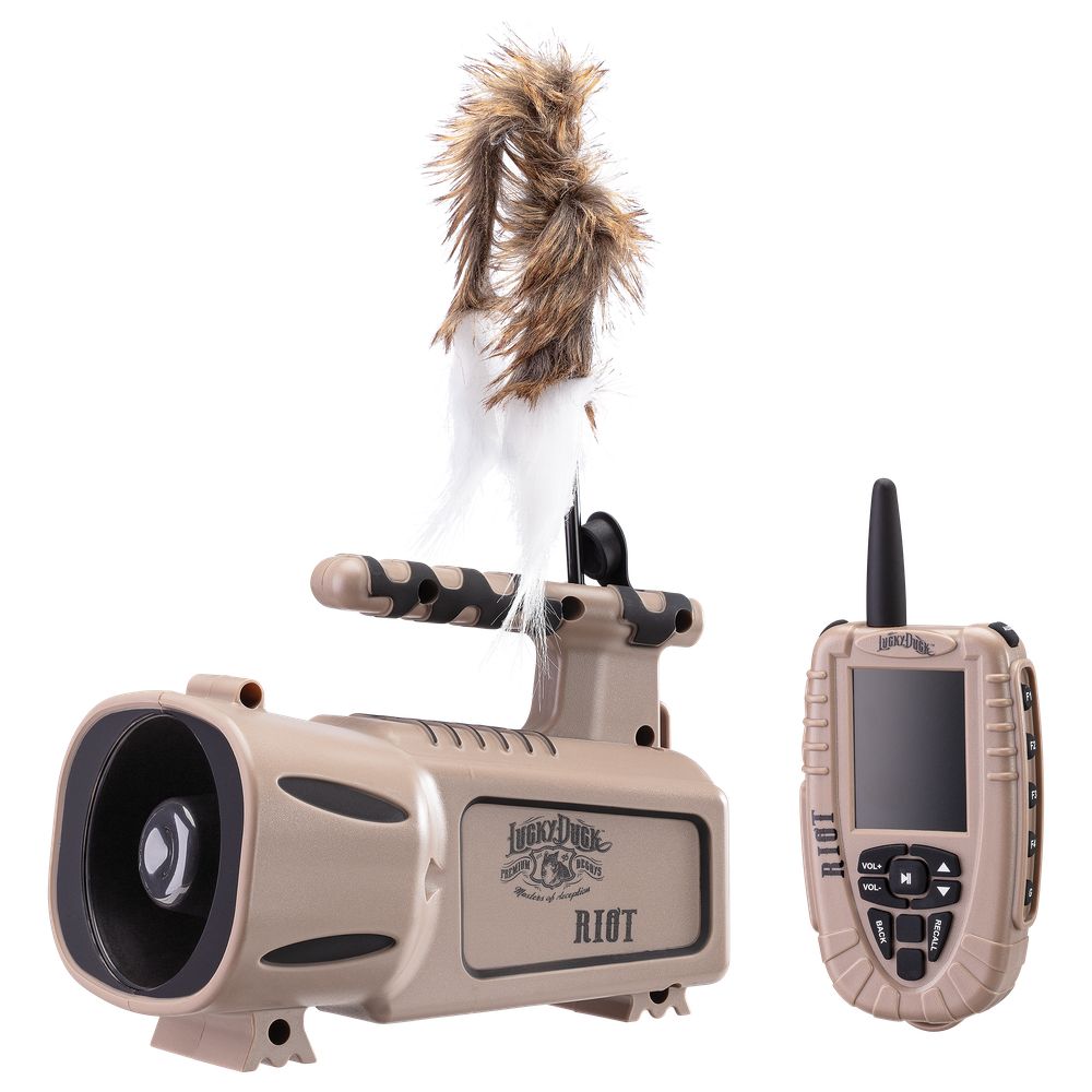 Edge Innovative Hunting 20018-6 Lucky Duck E-Caller, Lucky Riot