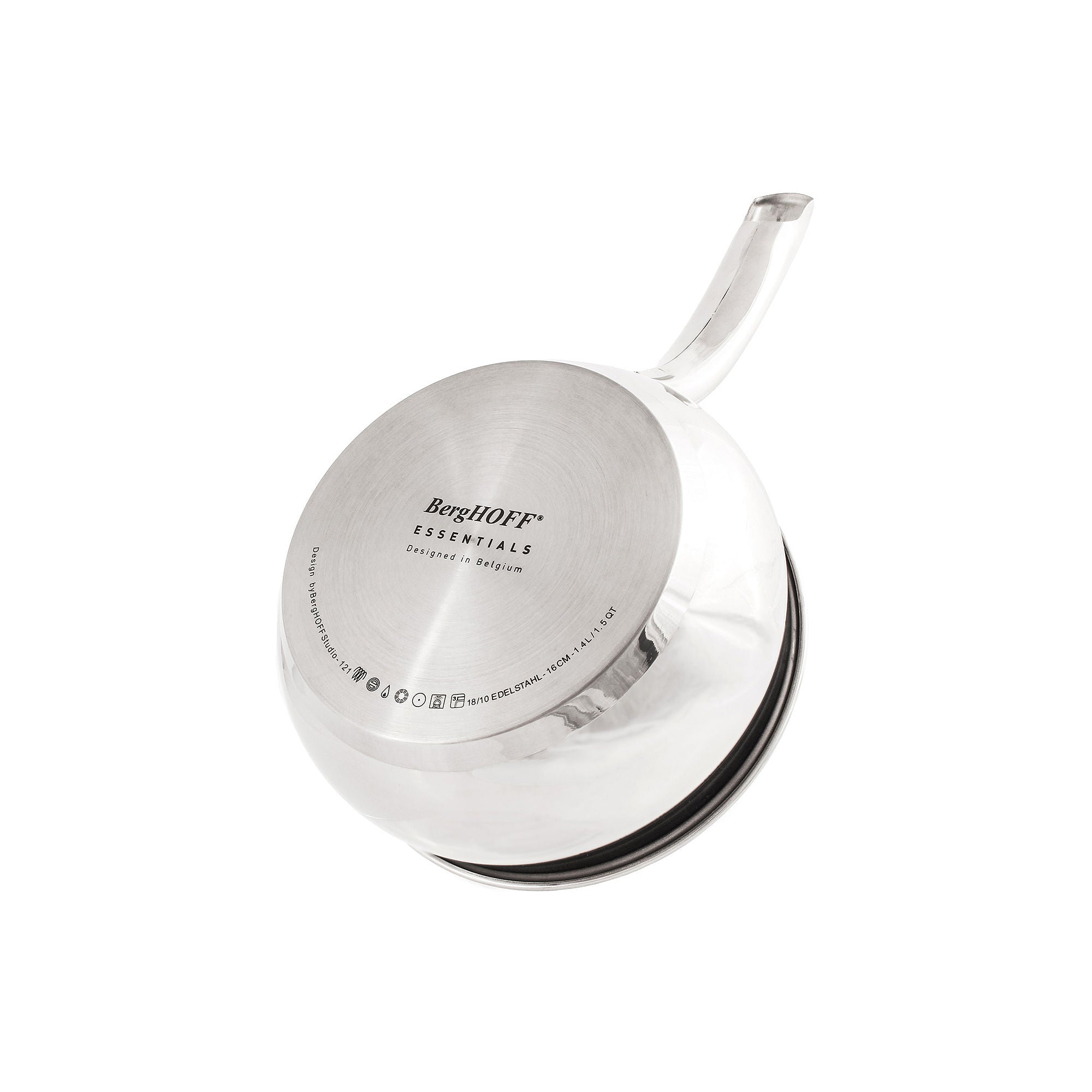 Berghoff Belly Shape 18/10 Stainless Steel 1.5-Qt. Sauce Pan - STAINLESS STEEL ONE SIZE