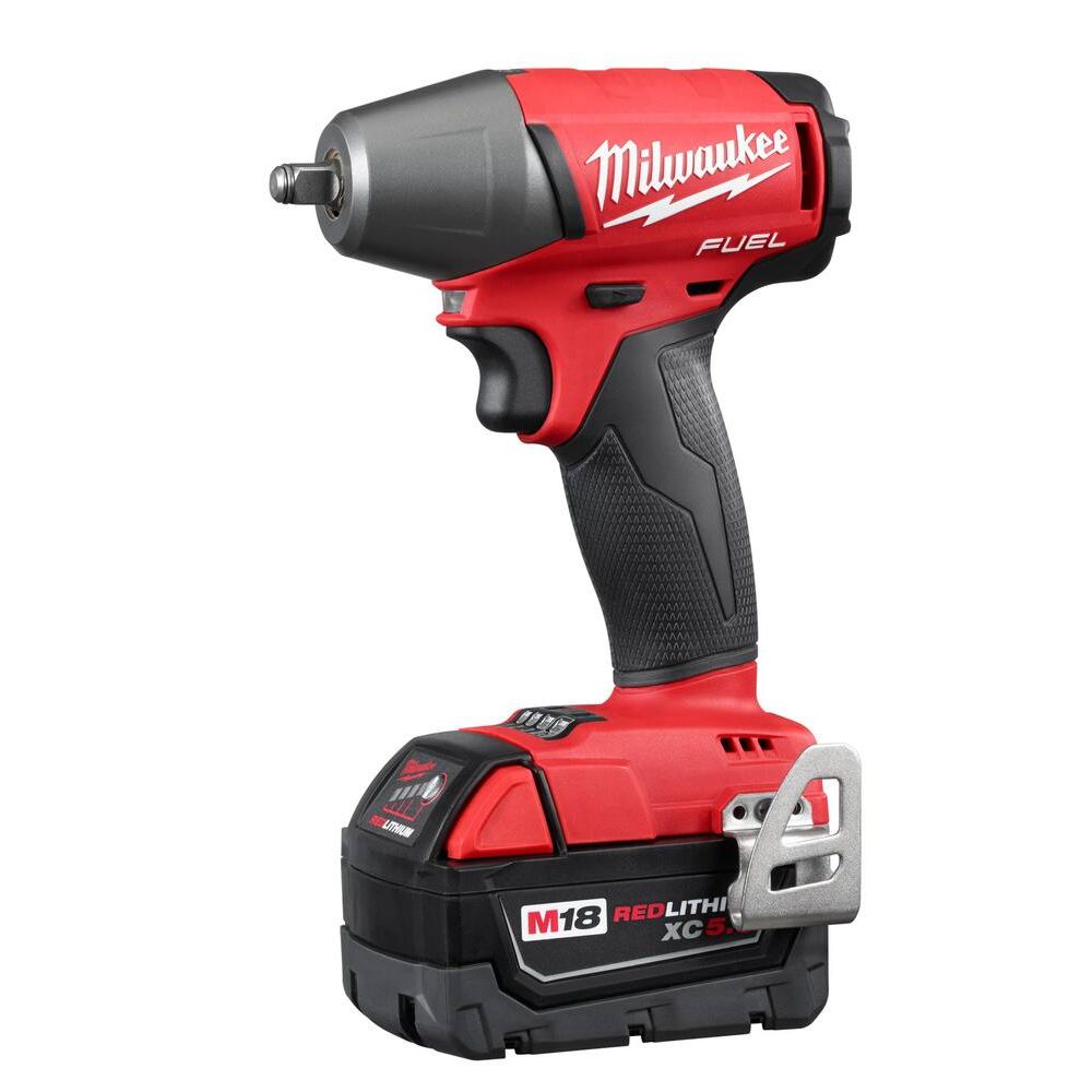 Milwaukee Tool 2854-22 M18 FUEL 3/8 3/8 Compact Impact Wrench with Friction Ring Kit