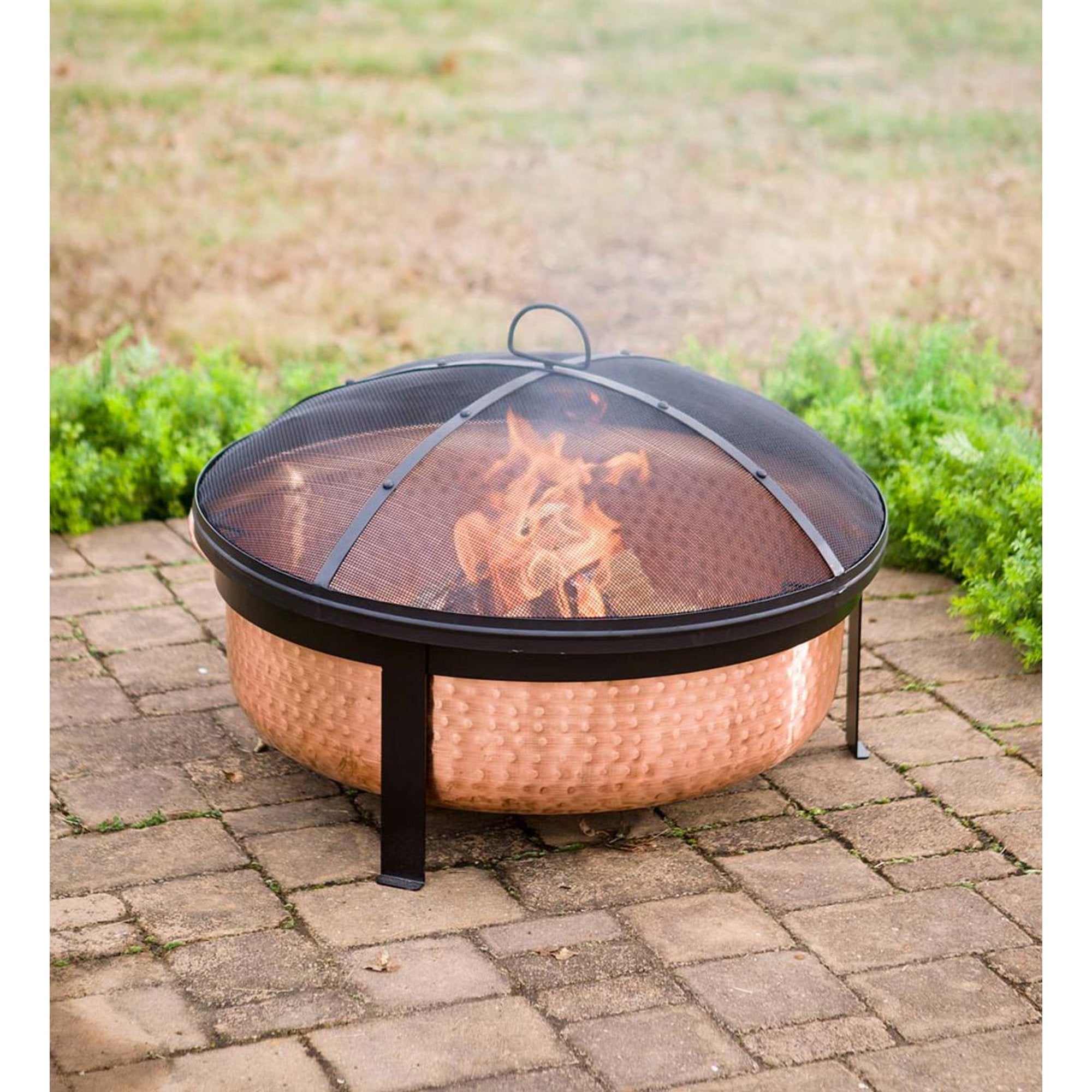 Better Homes Gardens BHS230000355846 Wood Burning Copper Fire Pit, 30-inch