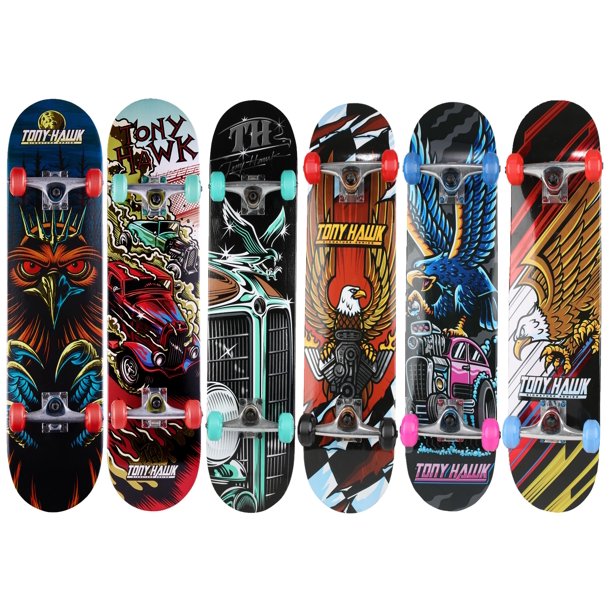 Tony Hawk ABO-151TH-A 31 Metallic Popsicle Skateboard