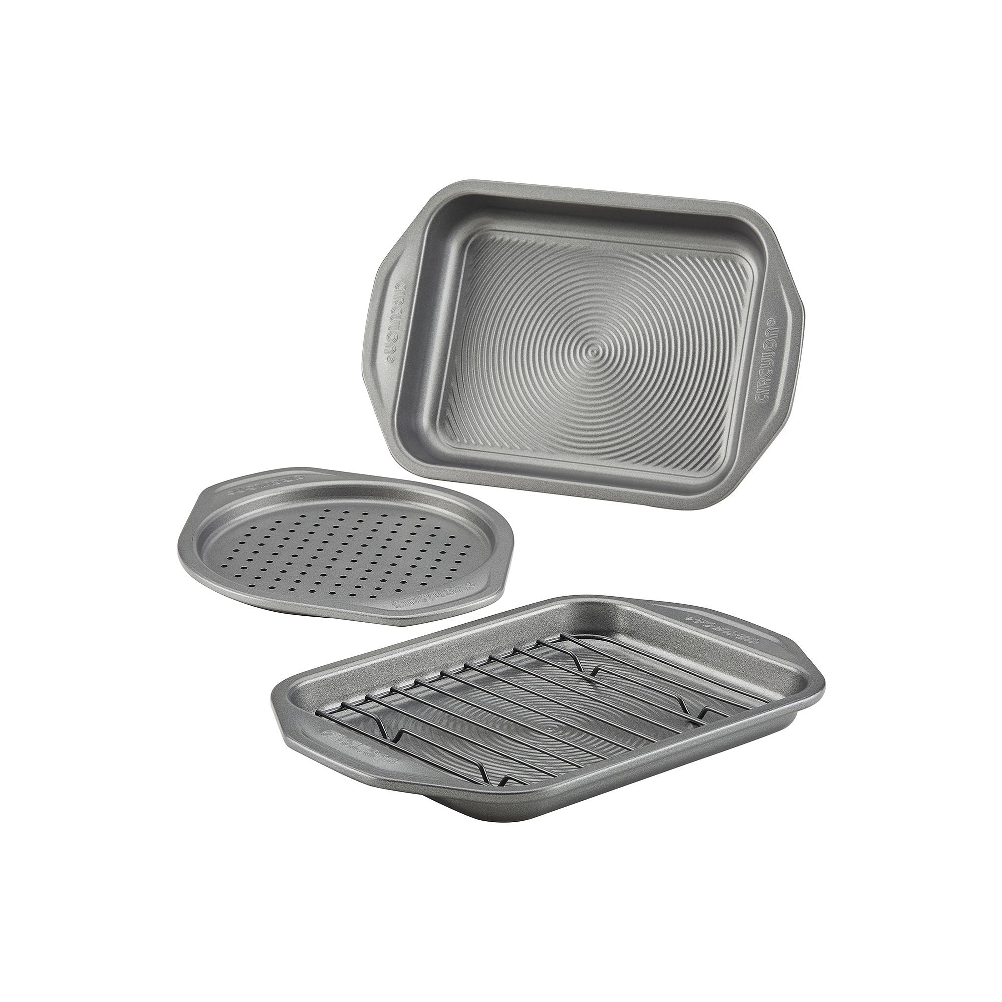 Circulon Total Bakeware 4-Pc. Non-Stick Bakeware Set - GRAY ONE SIZE