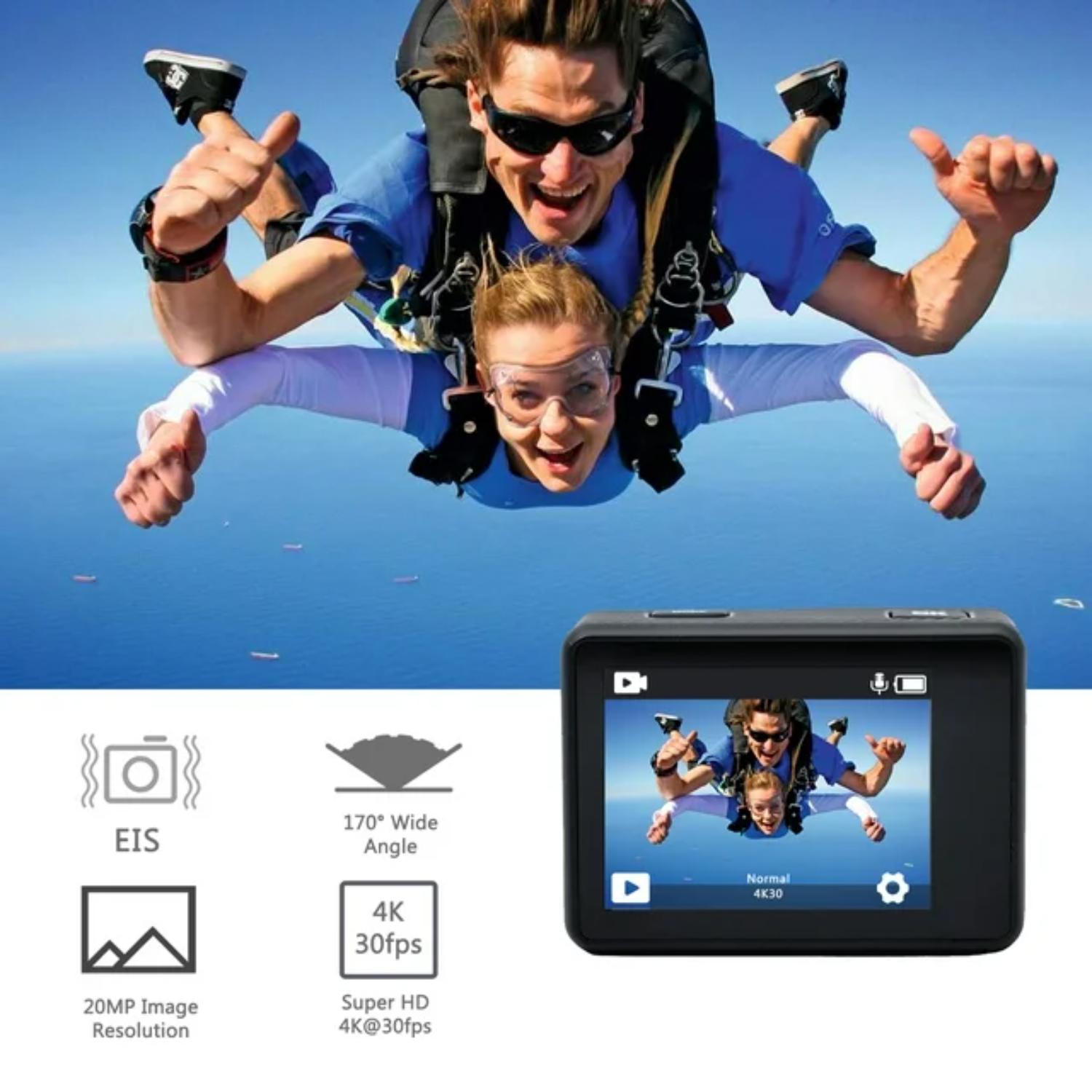 Demi Digi Your Life Action Camera 4K 30FPS 1080P (20 MP)