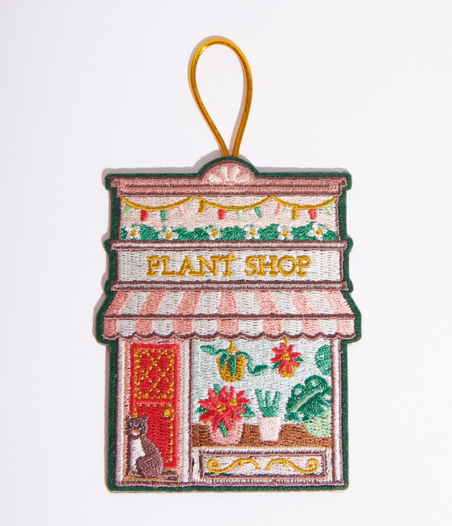 Plant Shop Felt Ornament