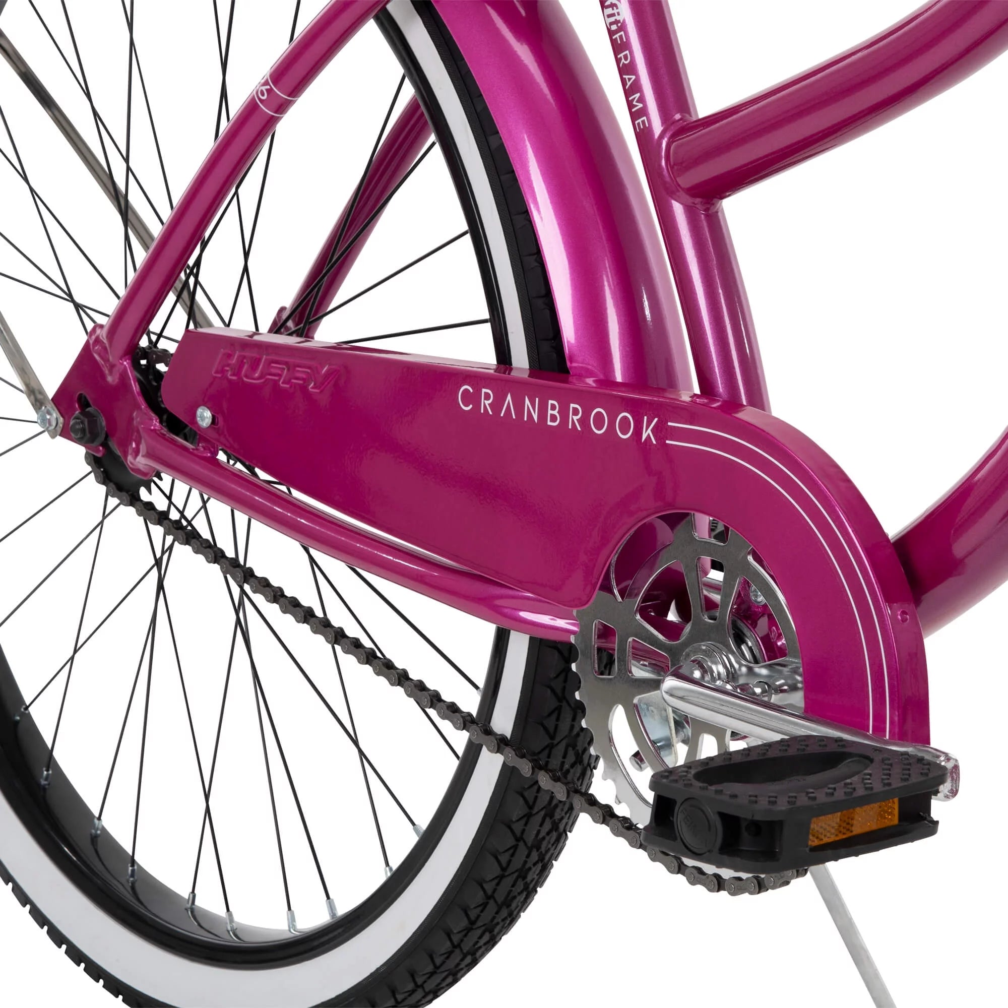 Huffy 56451P7 26 Cranbrook Women s Beach Cruiser Bike Pink