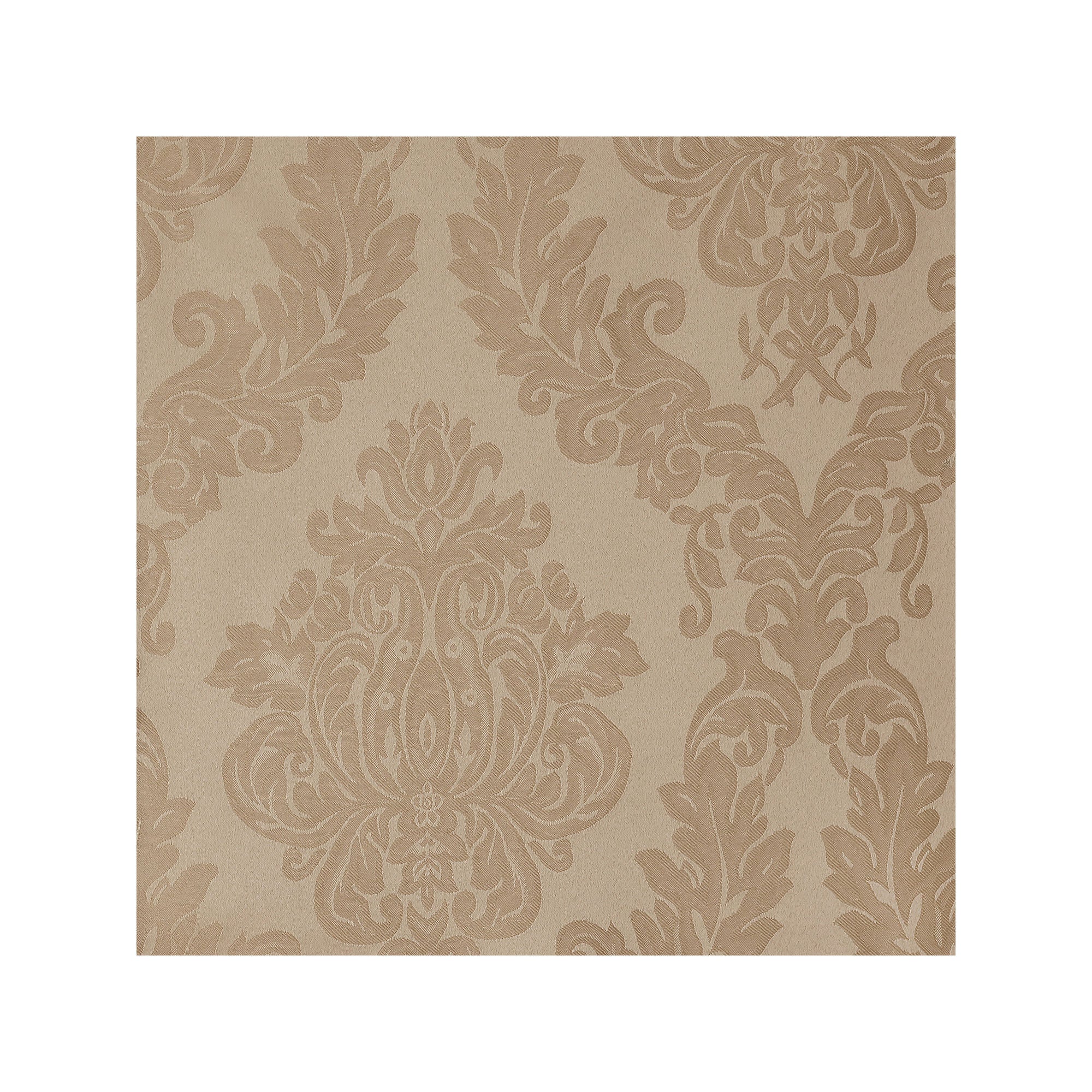 Elrene Home Fashions Barcelona Jacquard Damask Tablecloth - BEIGE ONE SIZE